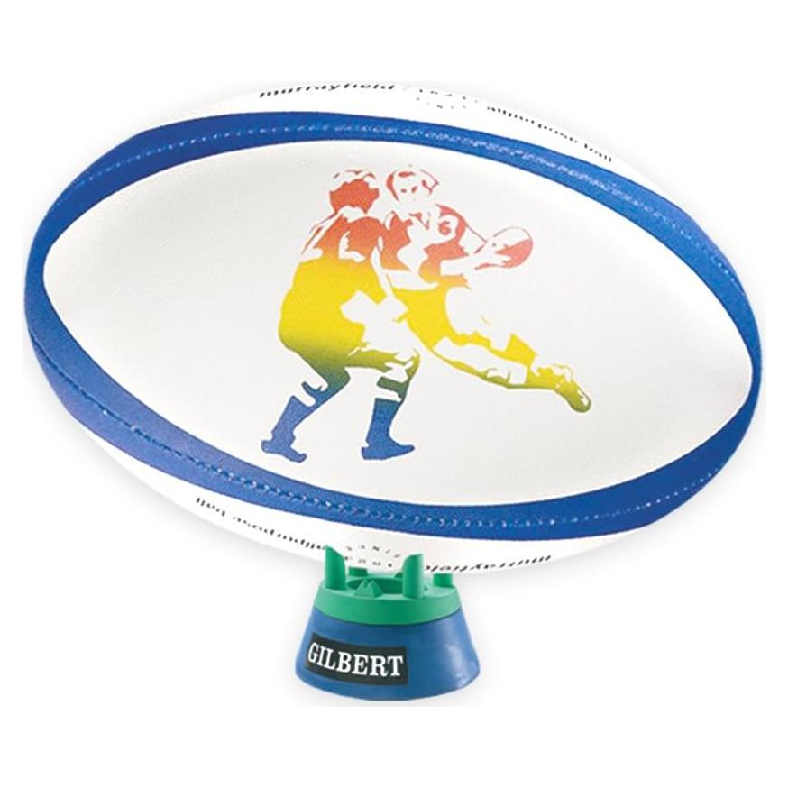 Balón de Rugby Gigante Gilbert Rugby Imports - Tamaño 10
