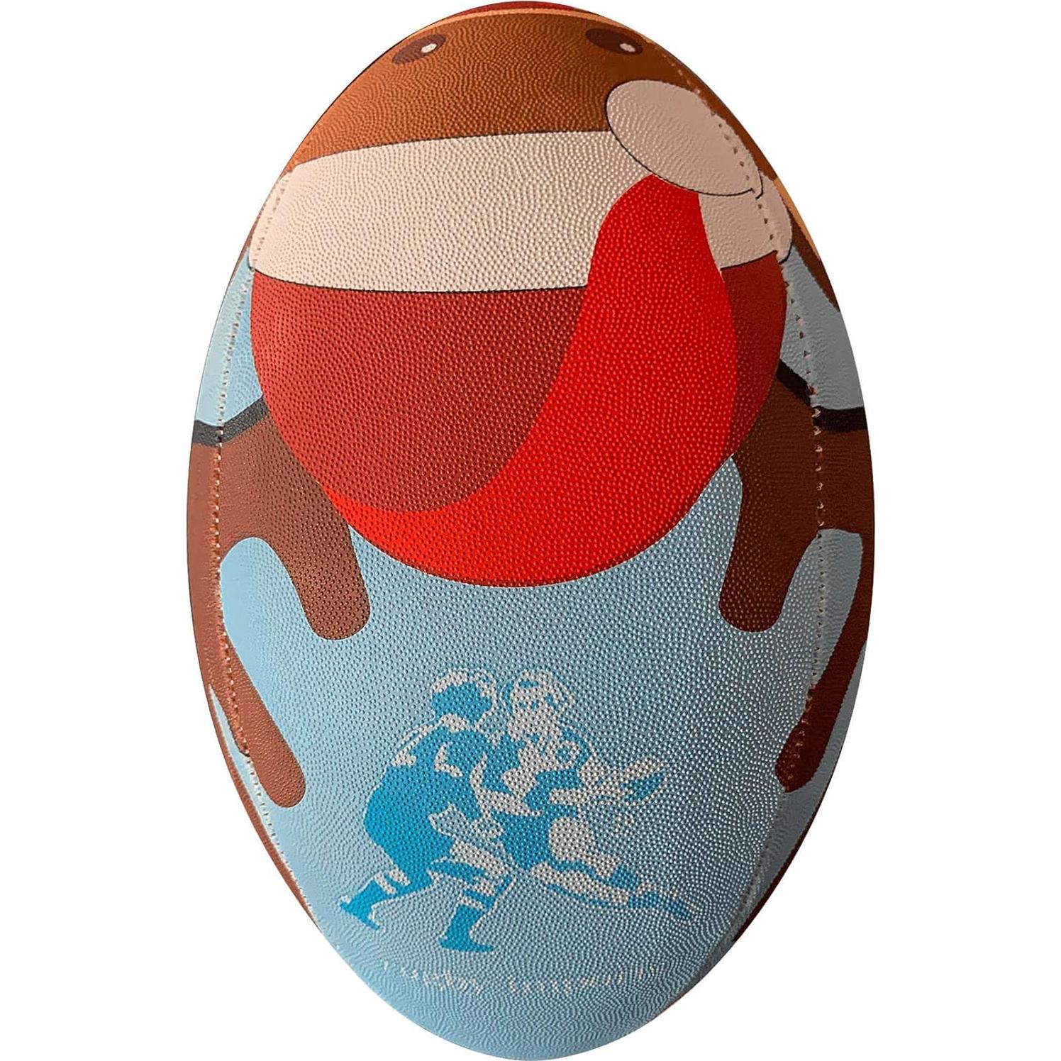 Pelota de Rugby Gilbert Rudolph - Tamaño 5 - Multicolor