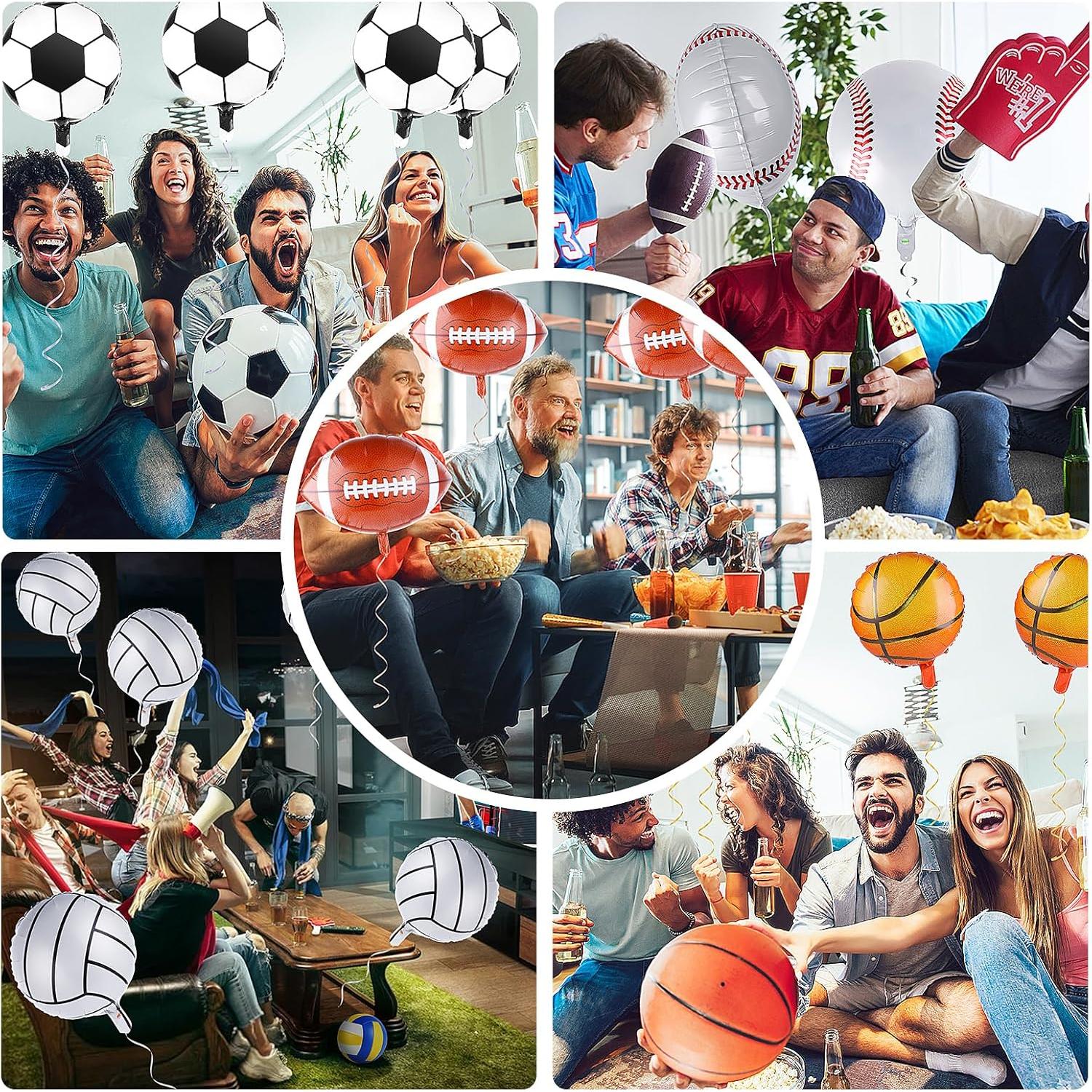 Juego de globos de aluminio deportivos 10 piezas Aiyorse