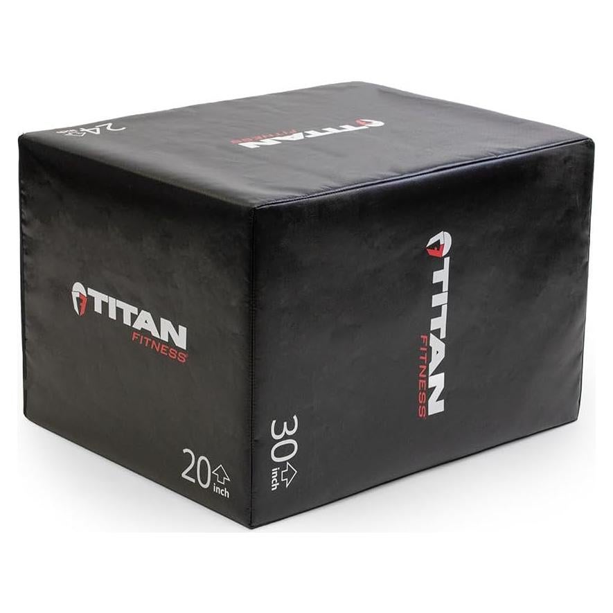 Caja de Salto Plyo Titan Attachments 3 en 1 50.8/61/76.2cm