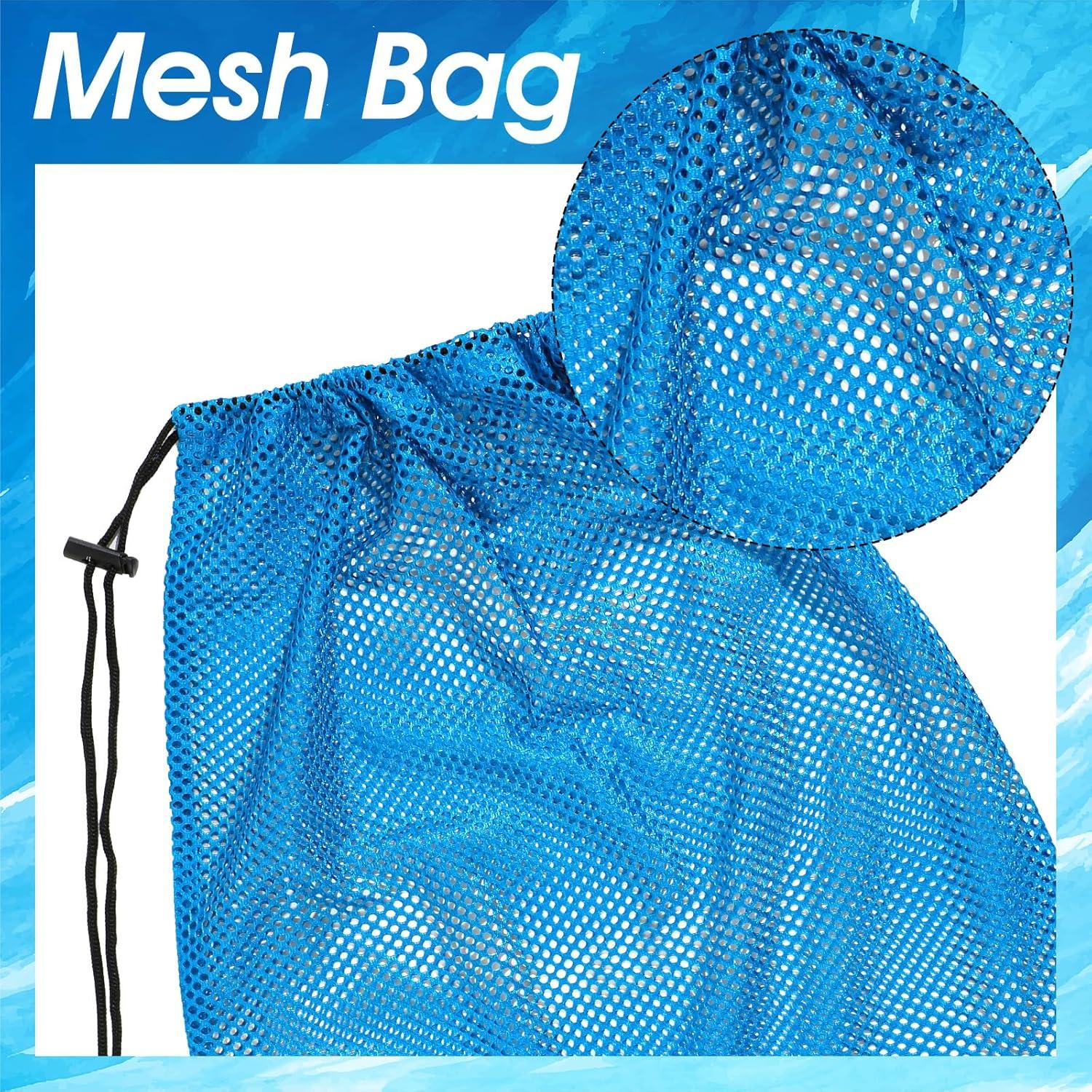 Bolsa de Malla 2 Pcs FNANJWQ 48x68 cm para Buceo y Natación