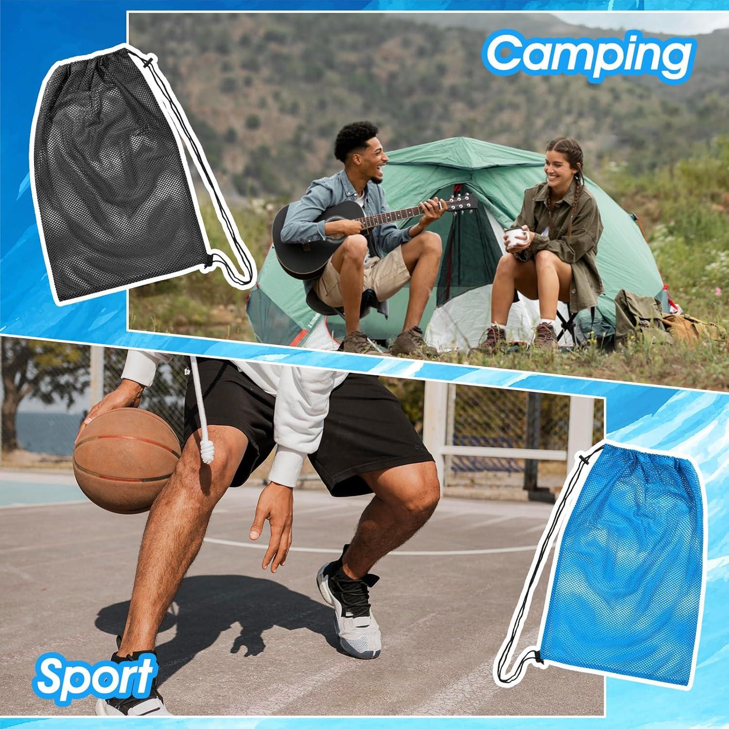 Bolsa de Malla 2 Pcs FNANJWQ 48x68 cm para Buceo y Natación