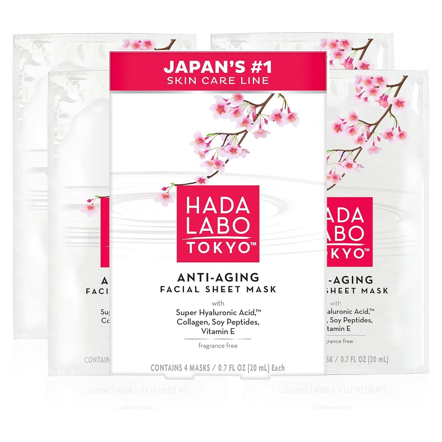 Máscara Facial Hada Labo Tokyo Anti-envejecimiento 10.7x16cm