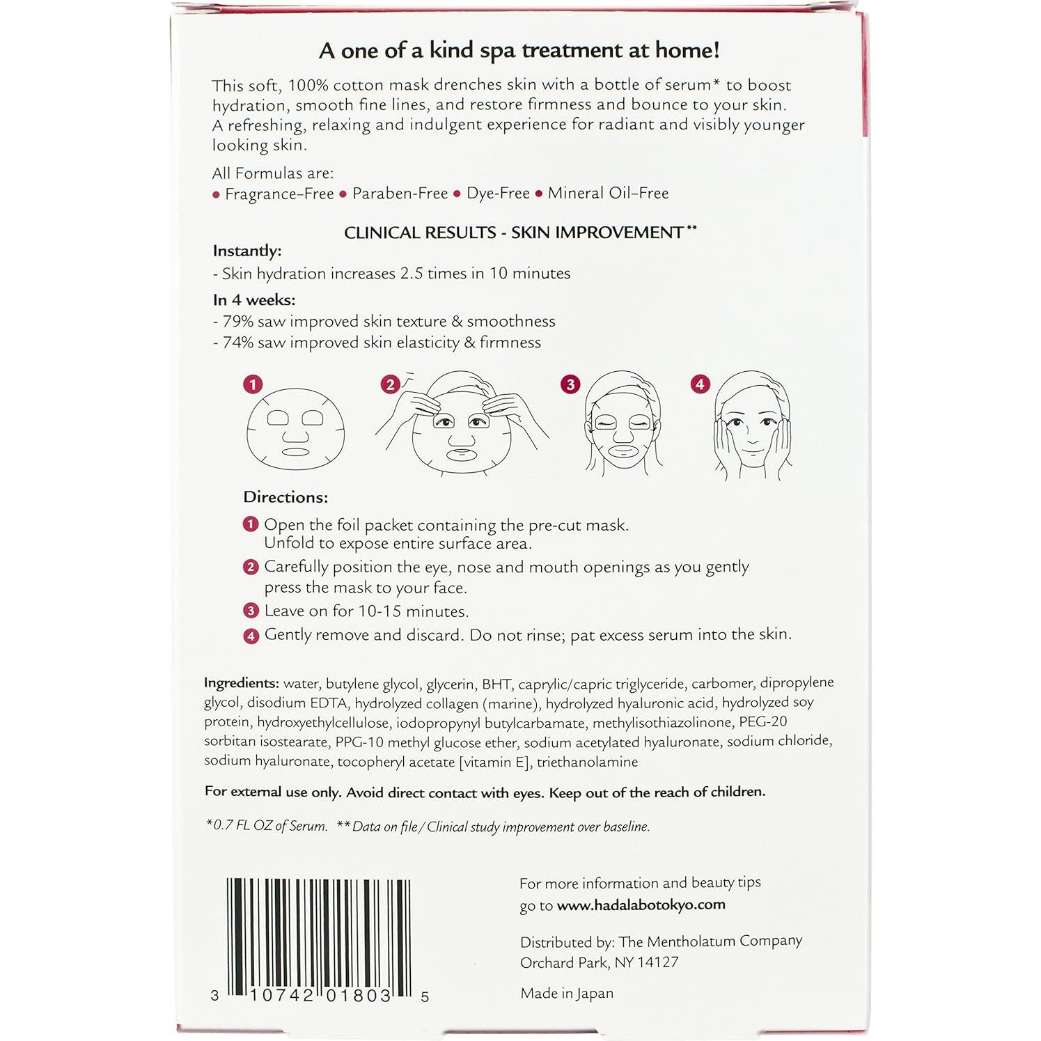 Máscara Facial Hada Labo Tokyo Anti-envejecimiento 10.7x16cm