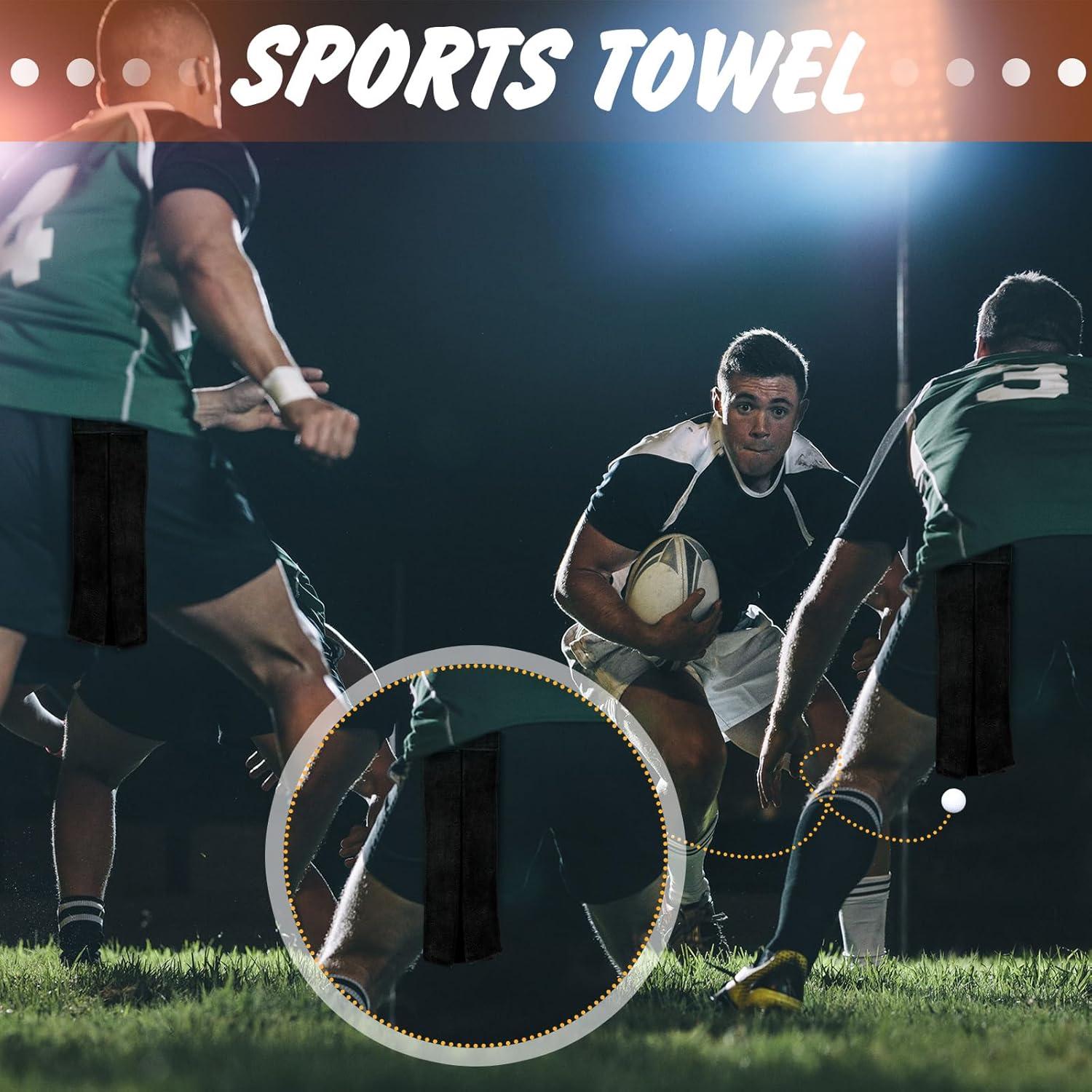 Toallas de Campo de Fútbol Buryeah - 12 Piezas Microfibra