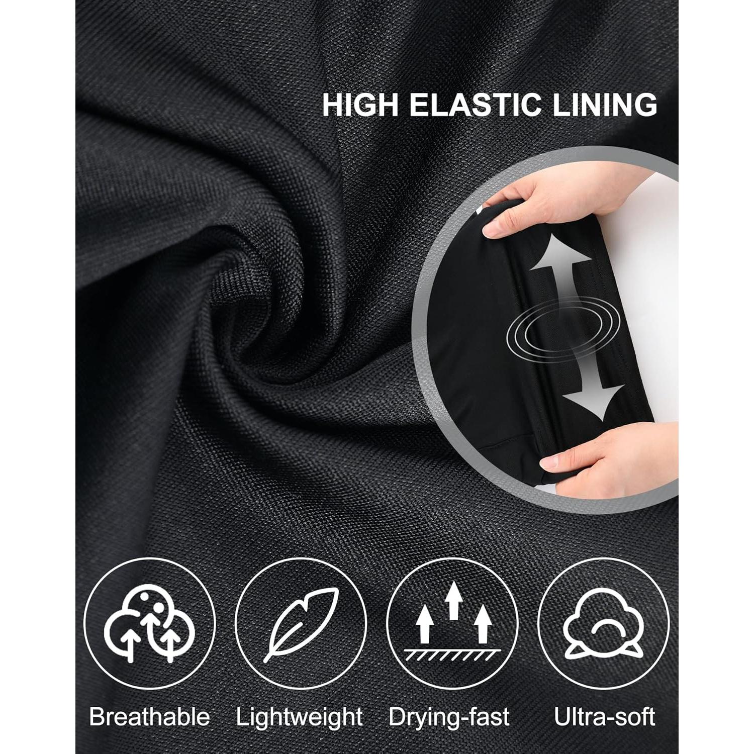 Pantalones Cortos de Entrenamiento Sureio 2 en 1 para Hombre 5"