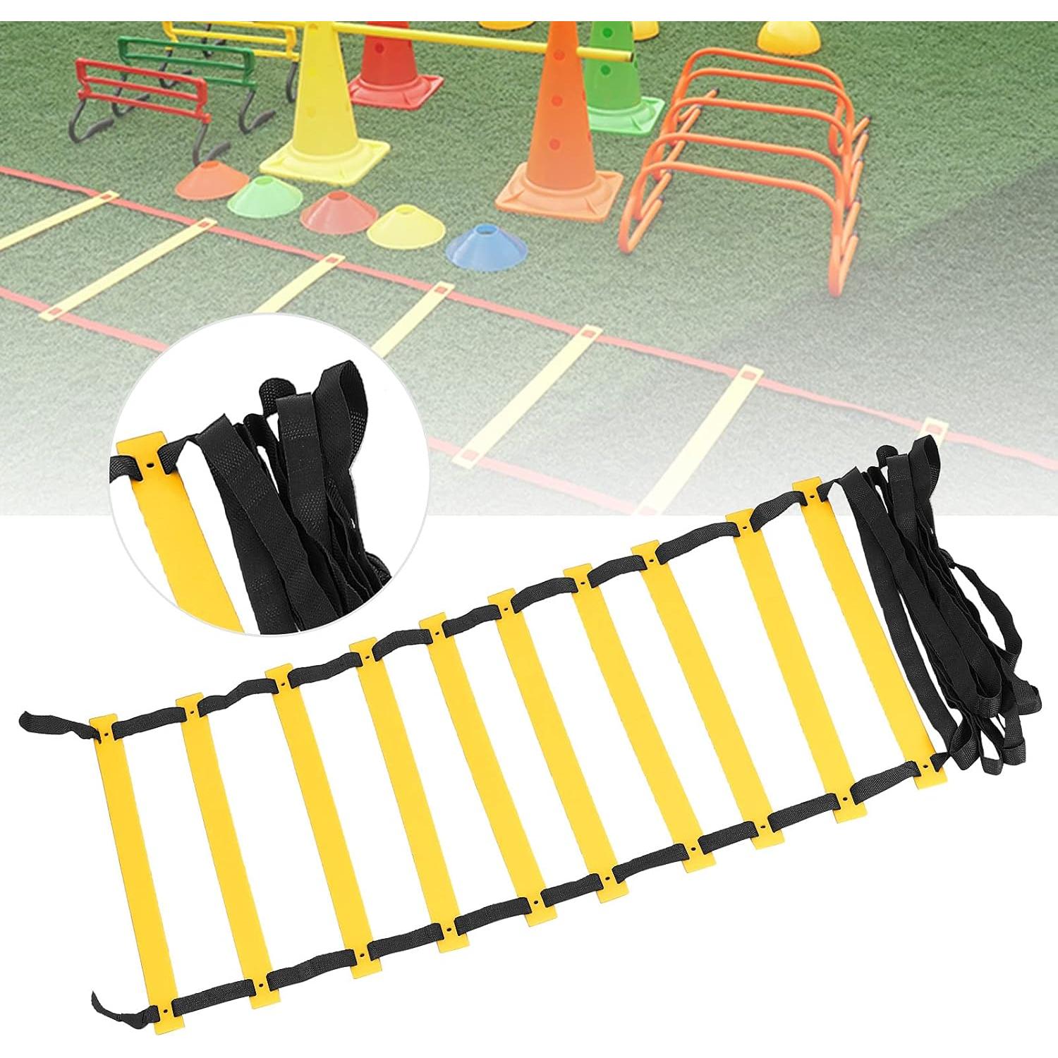 Escalera de Agilidad Segrehy Profesional con Bolsa 50x3.6cm