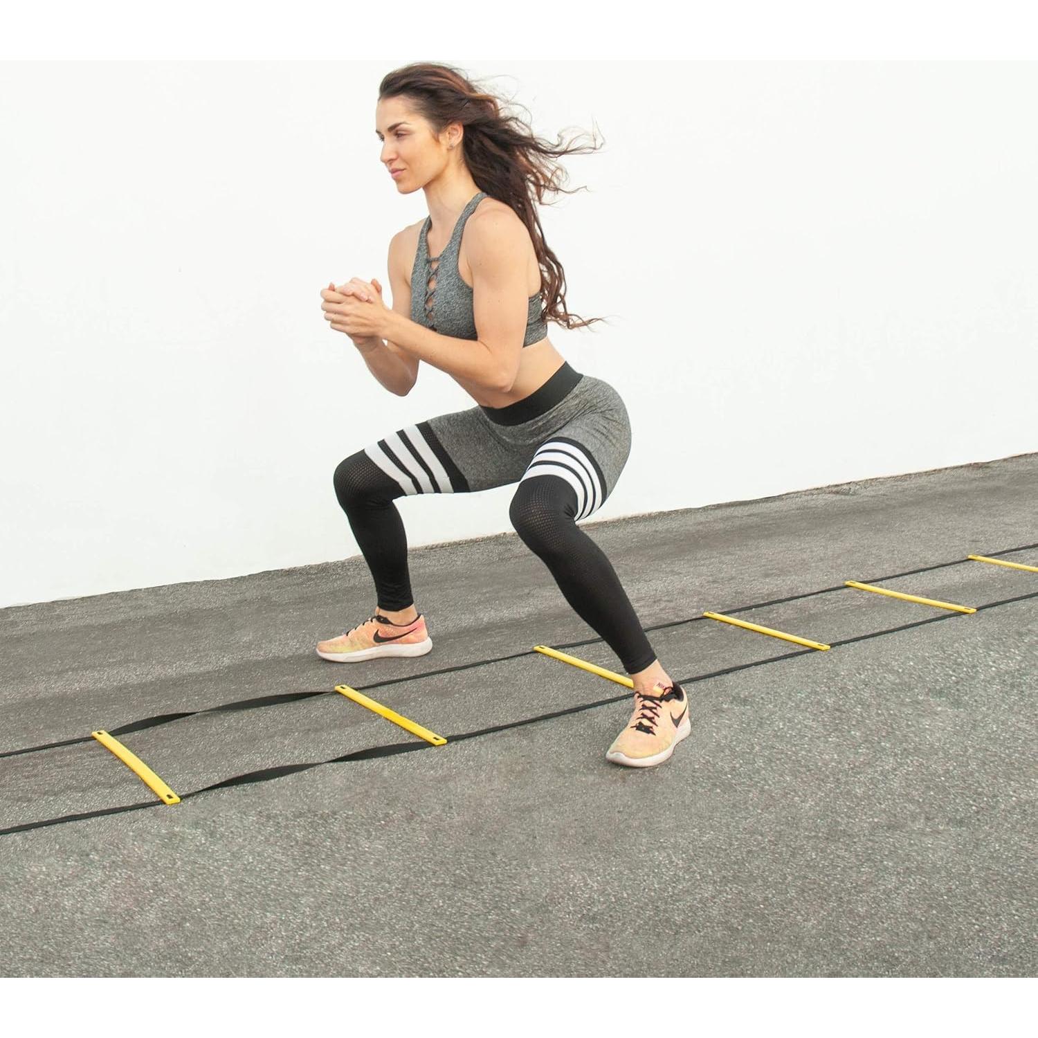 Escalera de Agilidad Segrehy Profesional con Bolsa 50x3.6cm