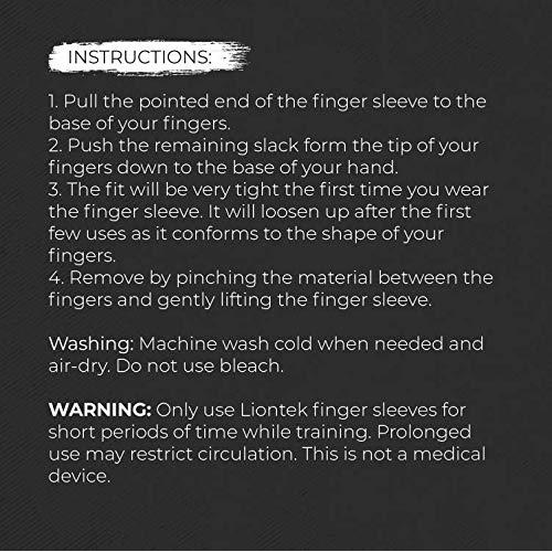 Manga Doble para Dedo LIONTEK Mediana - Soporte Dedo Meñique/Índice