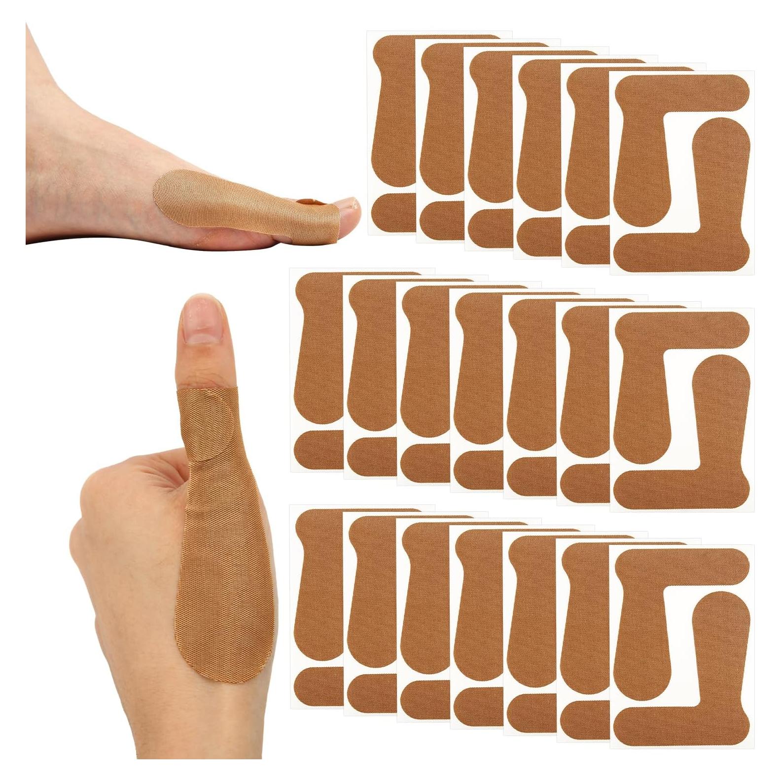 20 Cintas de Soporte para Pulgar Gosknor, Algodón Elástico