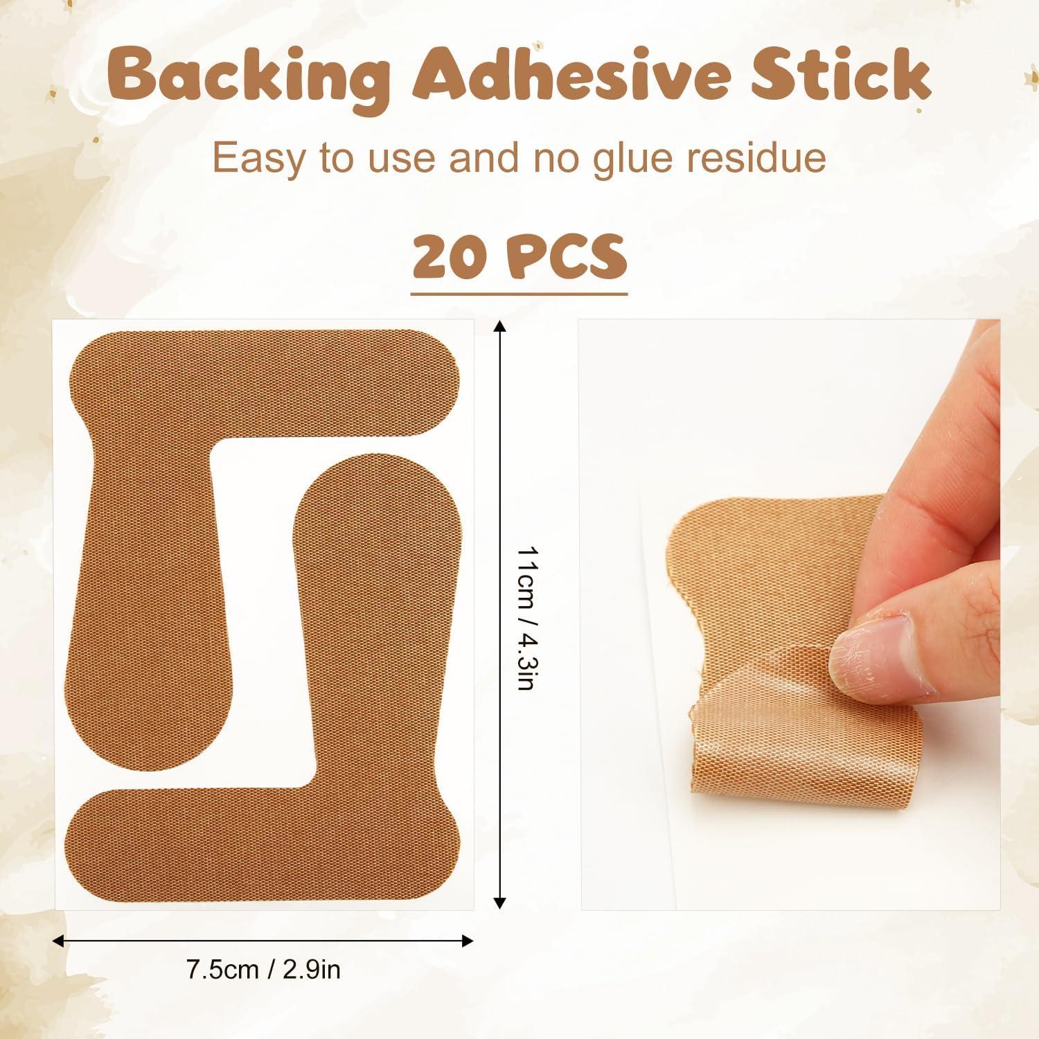 20 Cintas de Soporte para Pulgar Gosknor, Algodón Elástico