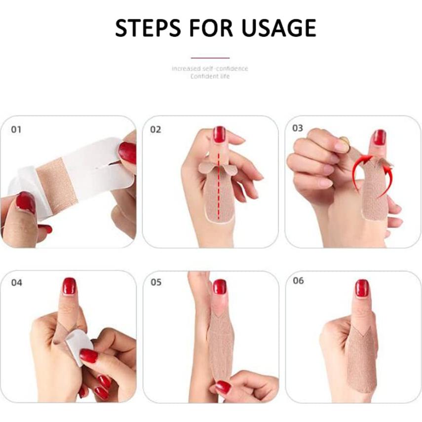 Cinta Protectora para Dedos Jocaluyia 10 PCS Alivio Artritis