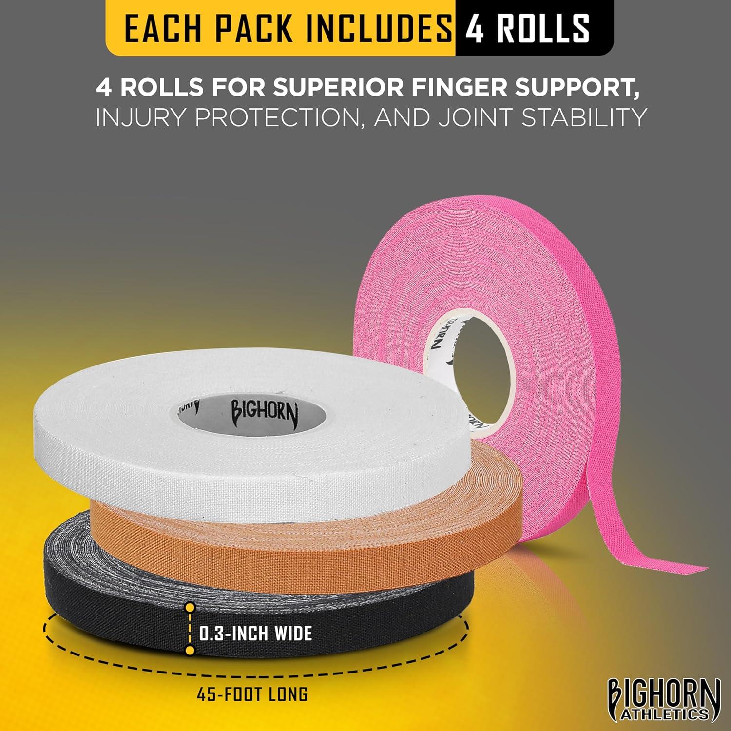 Cinta Atlética Premium Bighorn Athletics 4 Rollos 0.76 cm