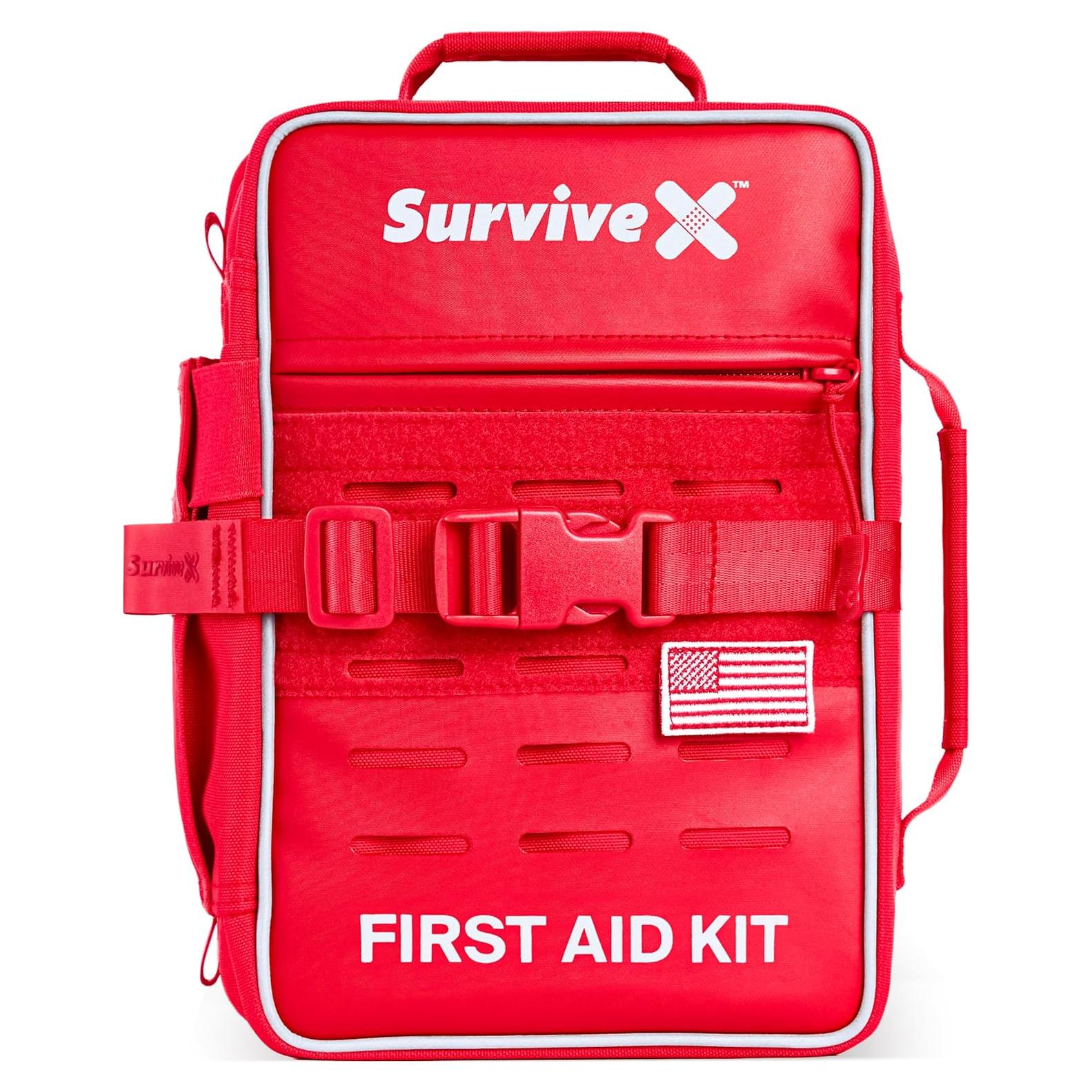 Kit de Primeros Auxilios Pro Grande SurviveX - 5-6 Personas