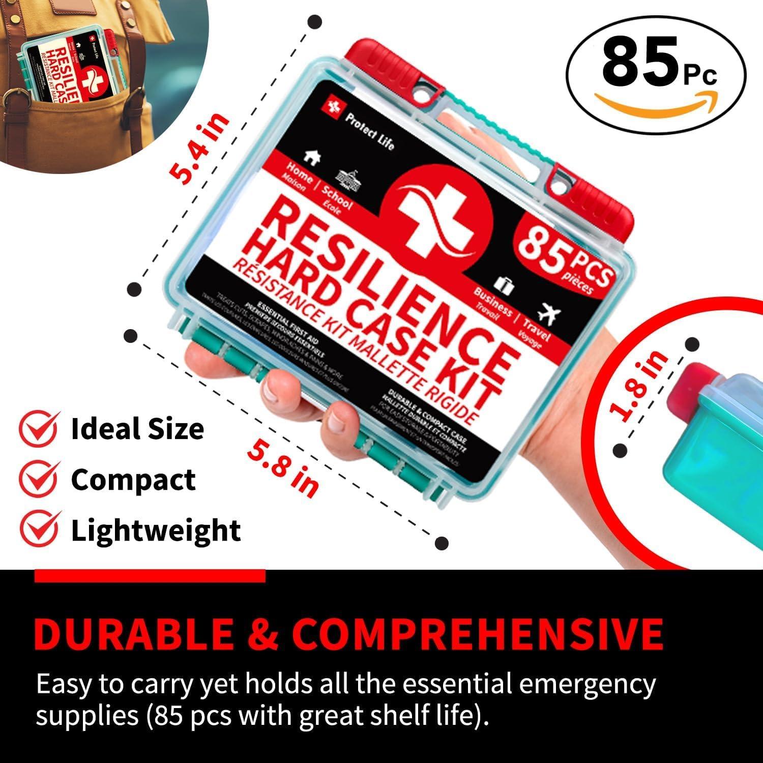 Kit de Primeros Auxilios Protect Life 85 Piezas Compacto