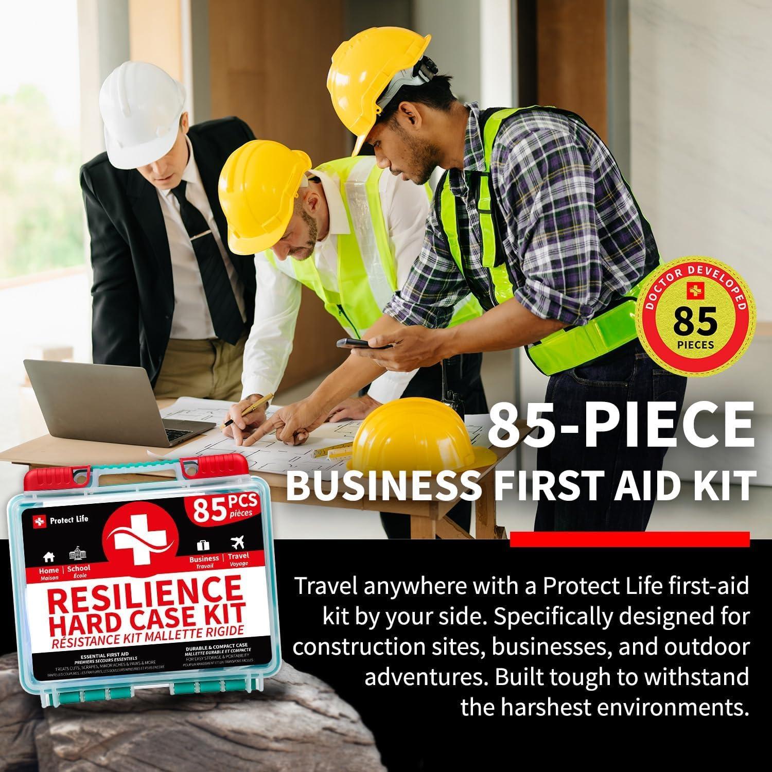 Kit de Primeros Auxilios Protect Life 85 Piezas Compacto