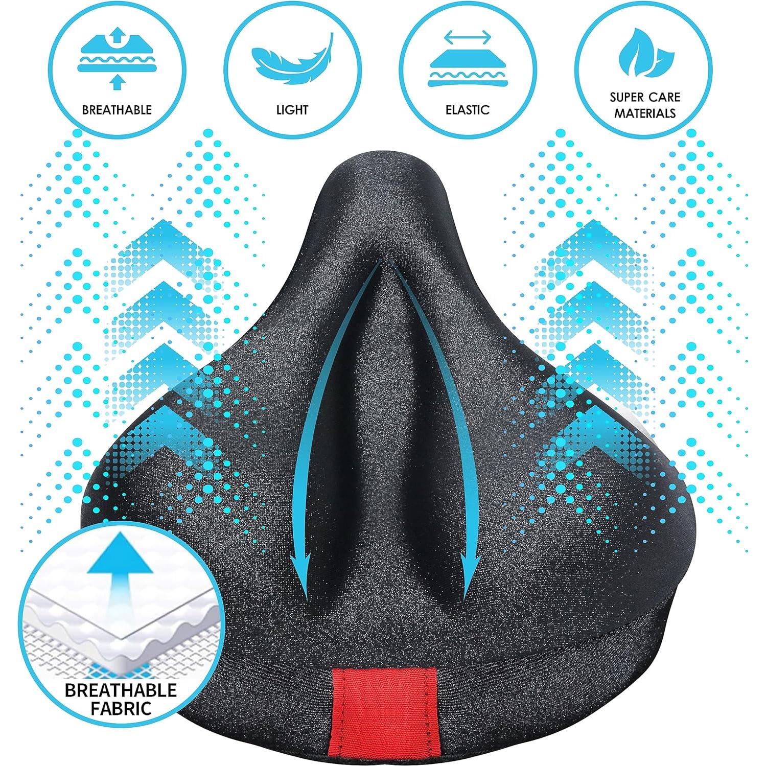 Cojín de Asiento para Bicicleta PeloFamily Gel Acolchado