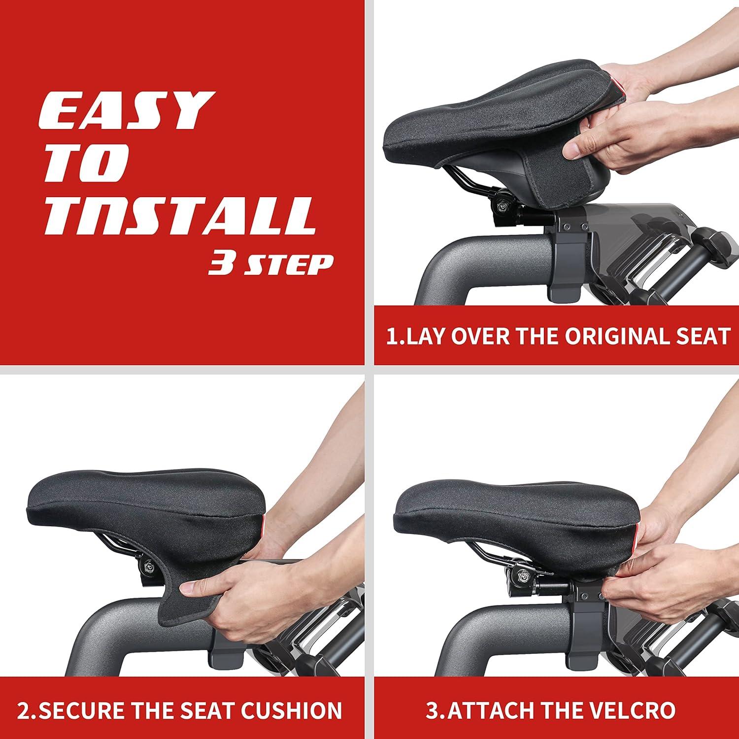 Cojín de Asiento para Bicicleta PeloFamily Gel Acolchado