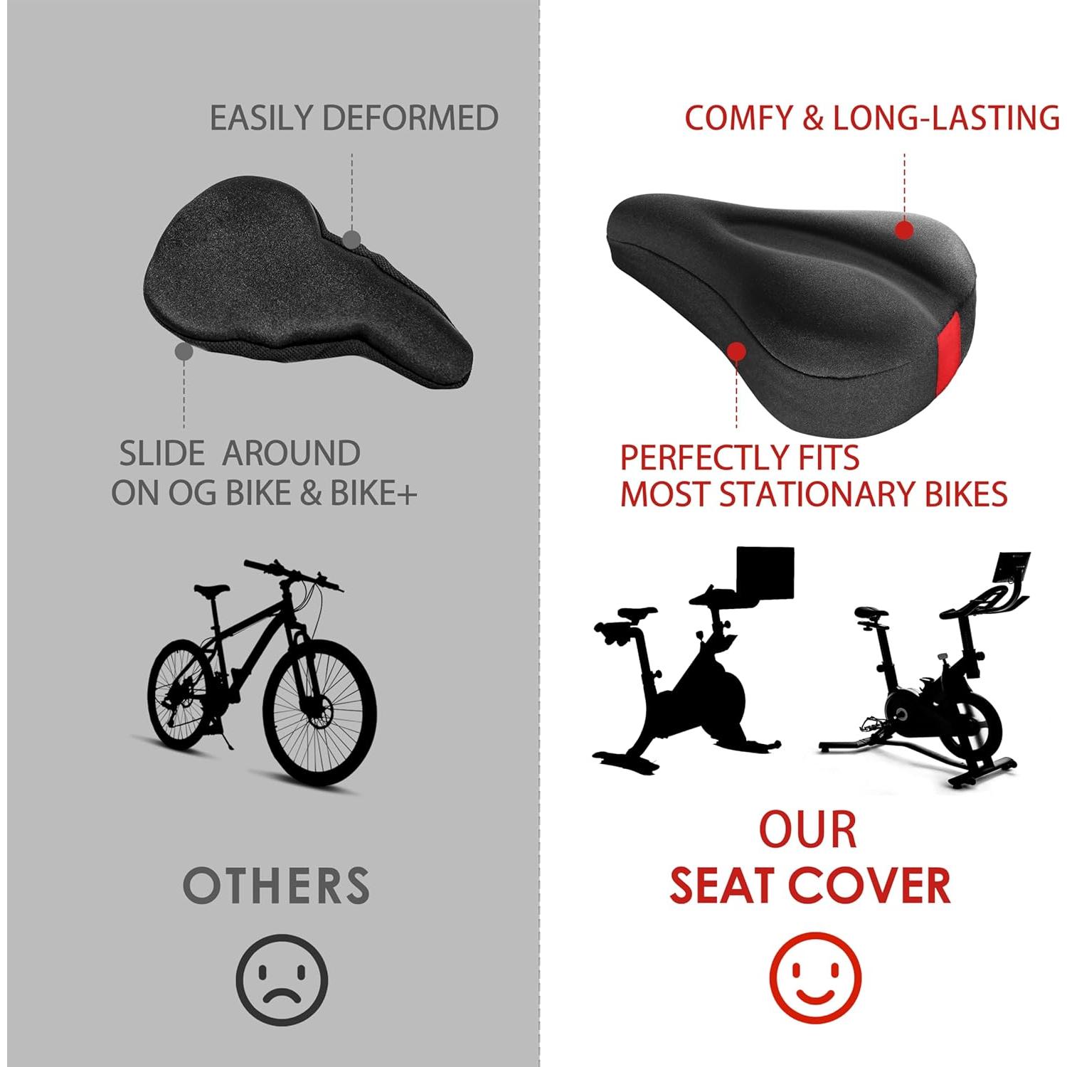 Cojín de Asiento para Bicicleta PeloFamily Gel Acolchado