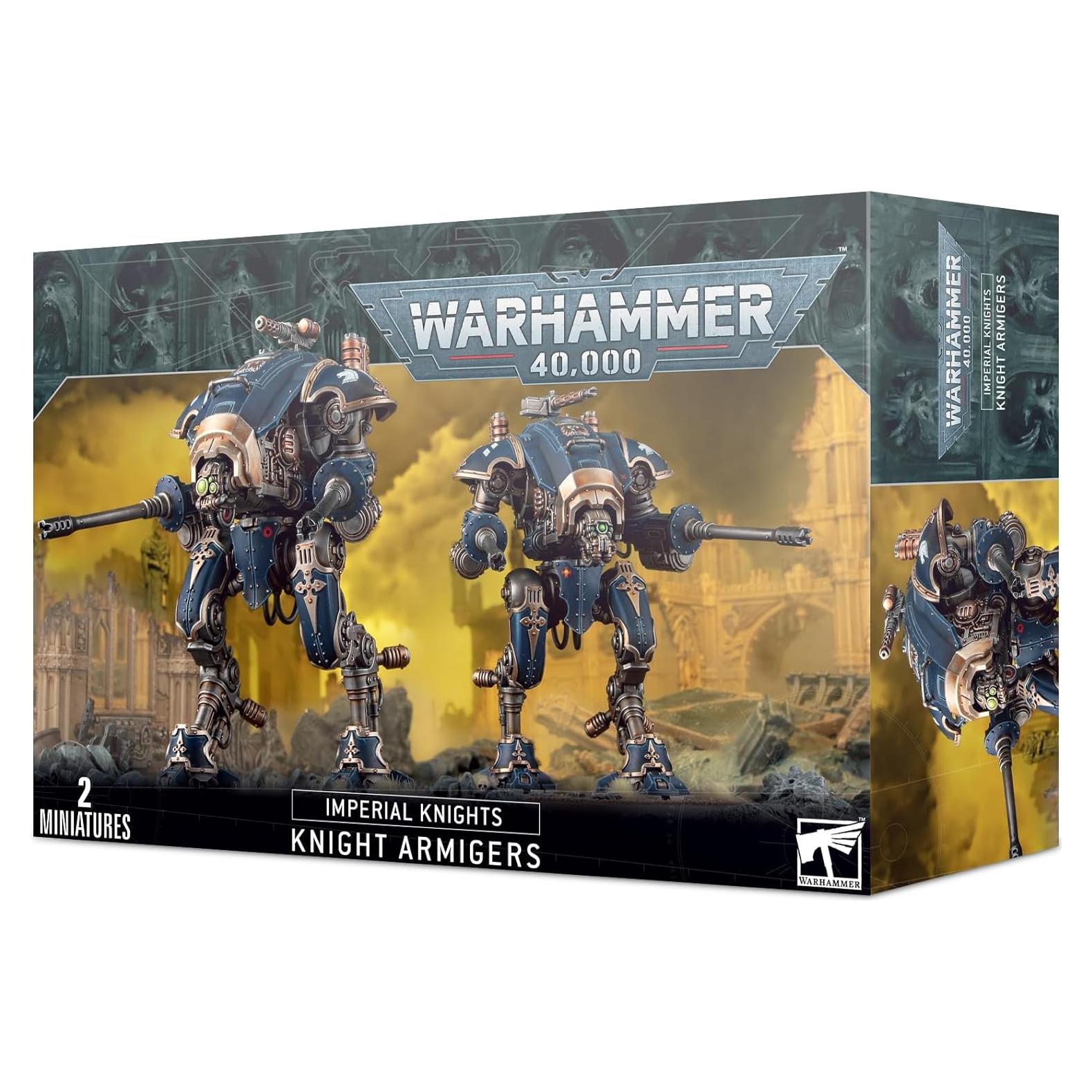 Caballeros Armiger Games Workshop 2 Miniaturas 308g