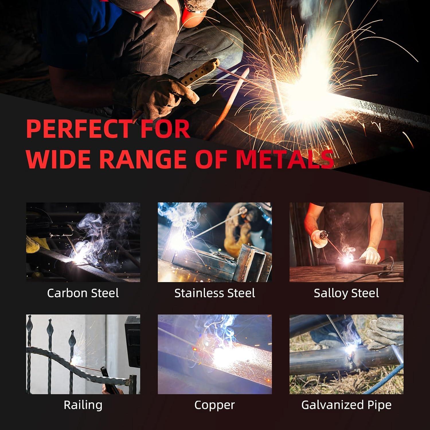 Soldador de arco MMA 140A HANSNOKTECH portátil 110/220V