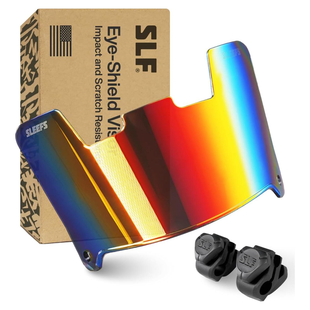 Visera de Casco de Fútbol SLEEFS Borealis - Policarbonato Resistente