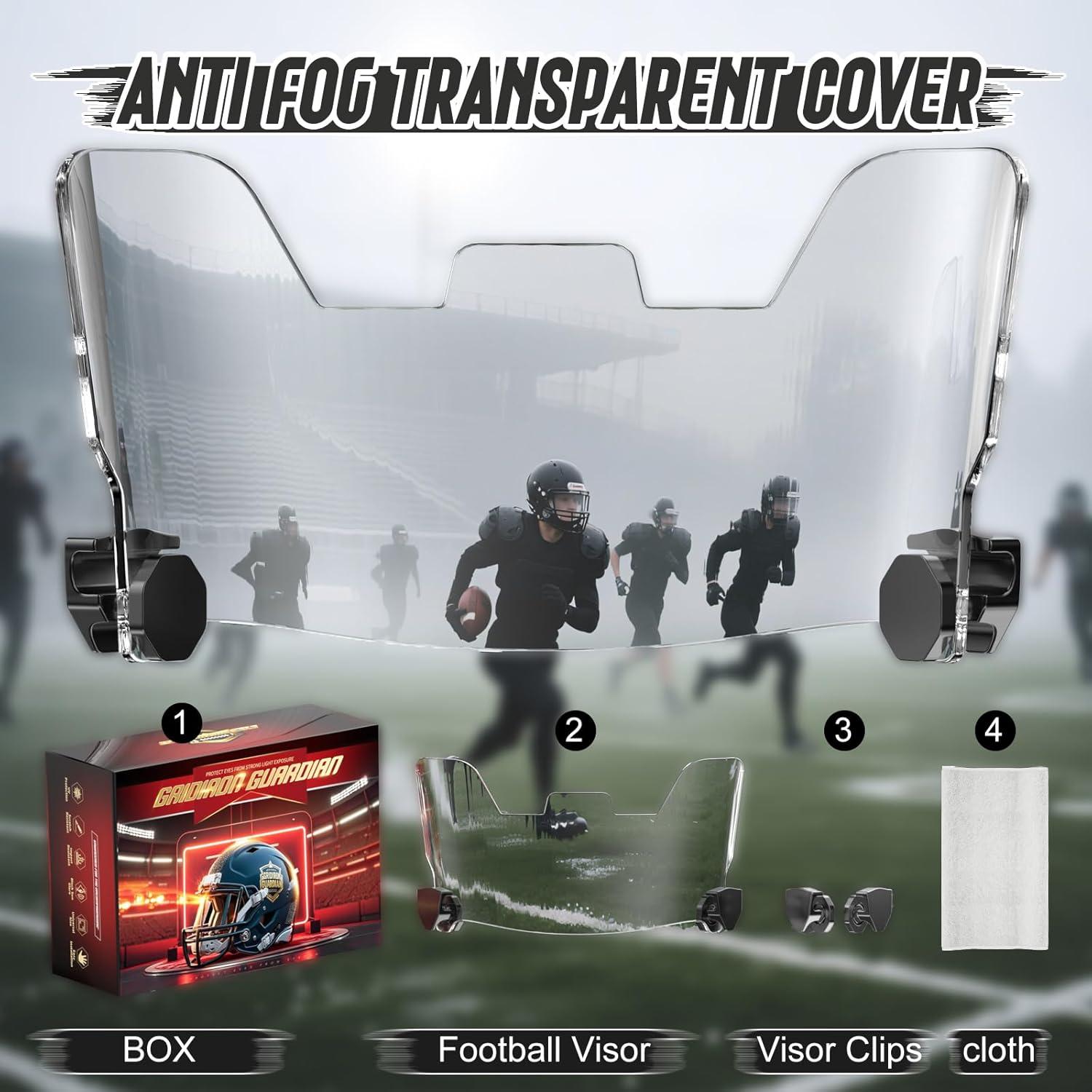 Visera de Fútbol OYMLANX Pro Series Antivaho Irrompible