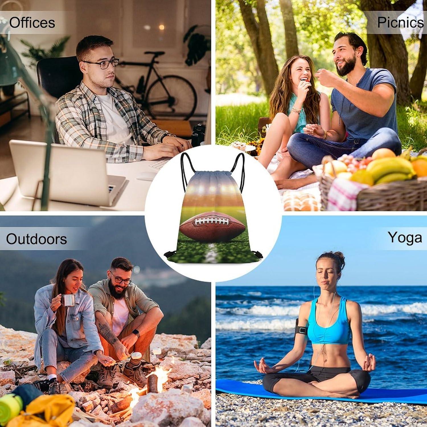 Bolsa de Cuerda YJWANDO para Gimnasio 42x35cm Panal