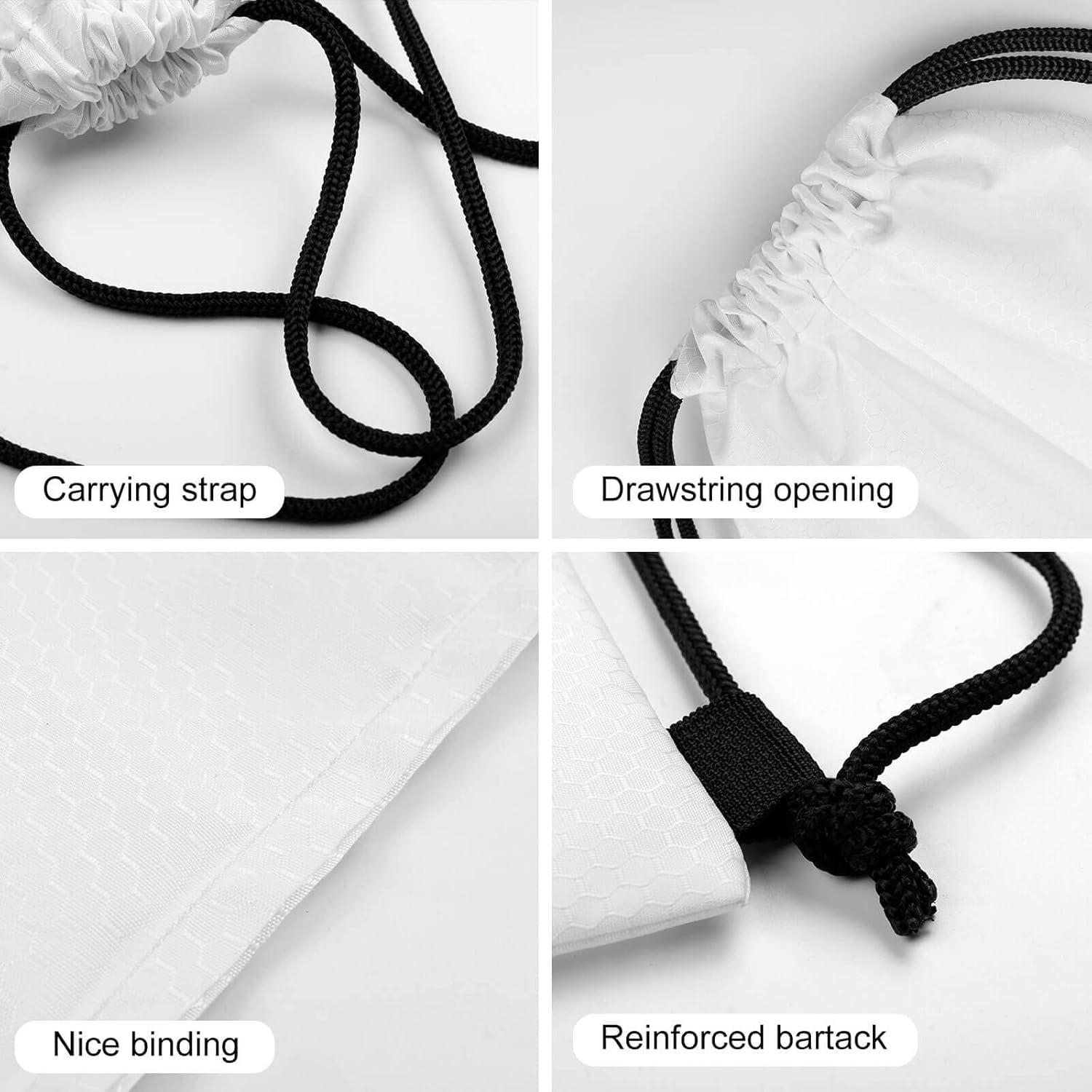 Bolsa de Cuerda YJWANDO para Gimnasio 42x35cm Panal