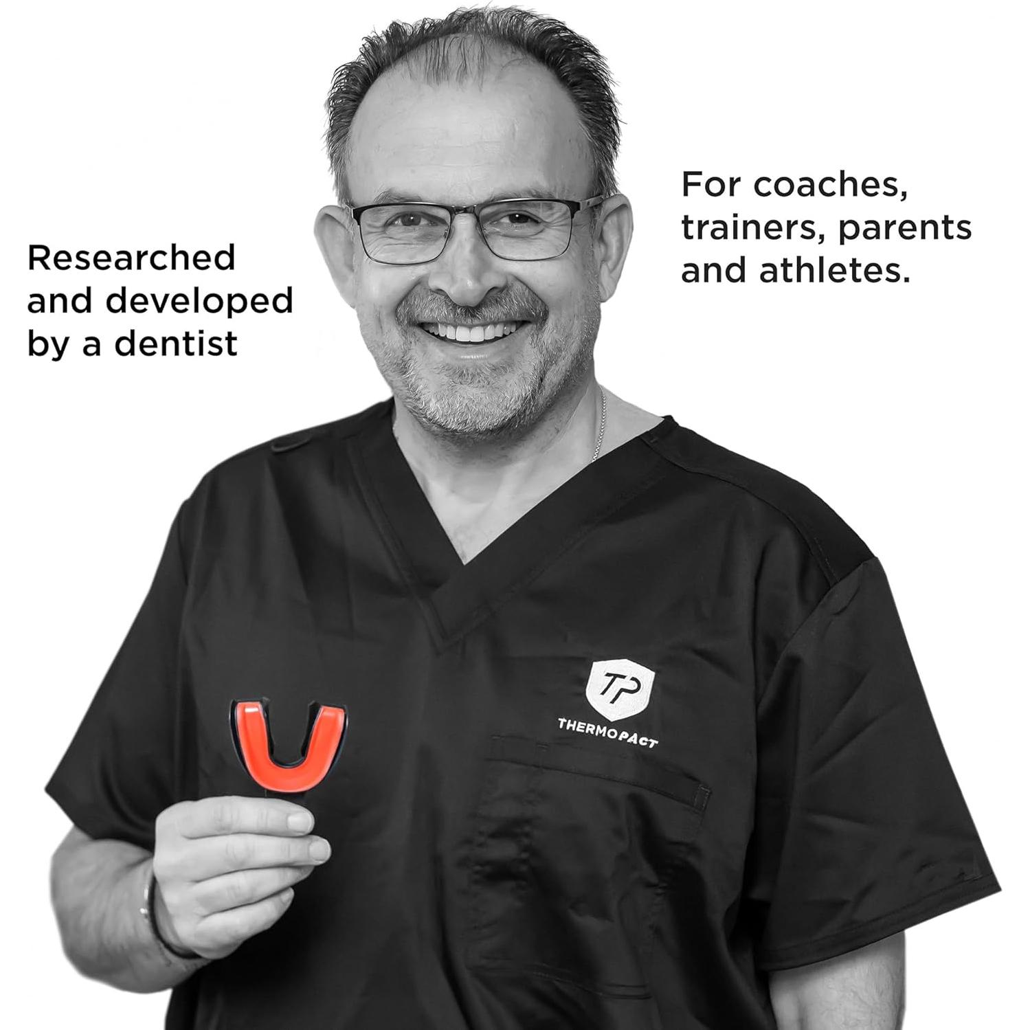 Protector Bucal Deportivo ThermoPact Adulto - Detección Calor