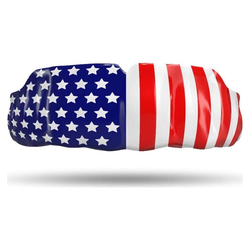 Protector Bucal Personalizado Impacto MMA/Boxeo Estrellas y Rayas