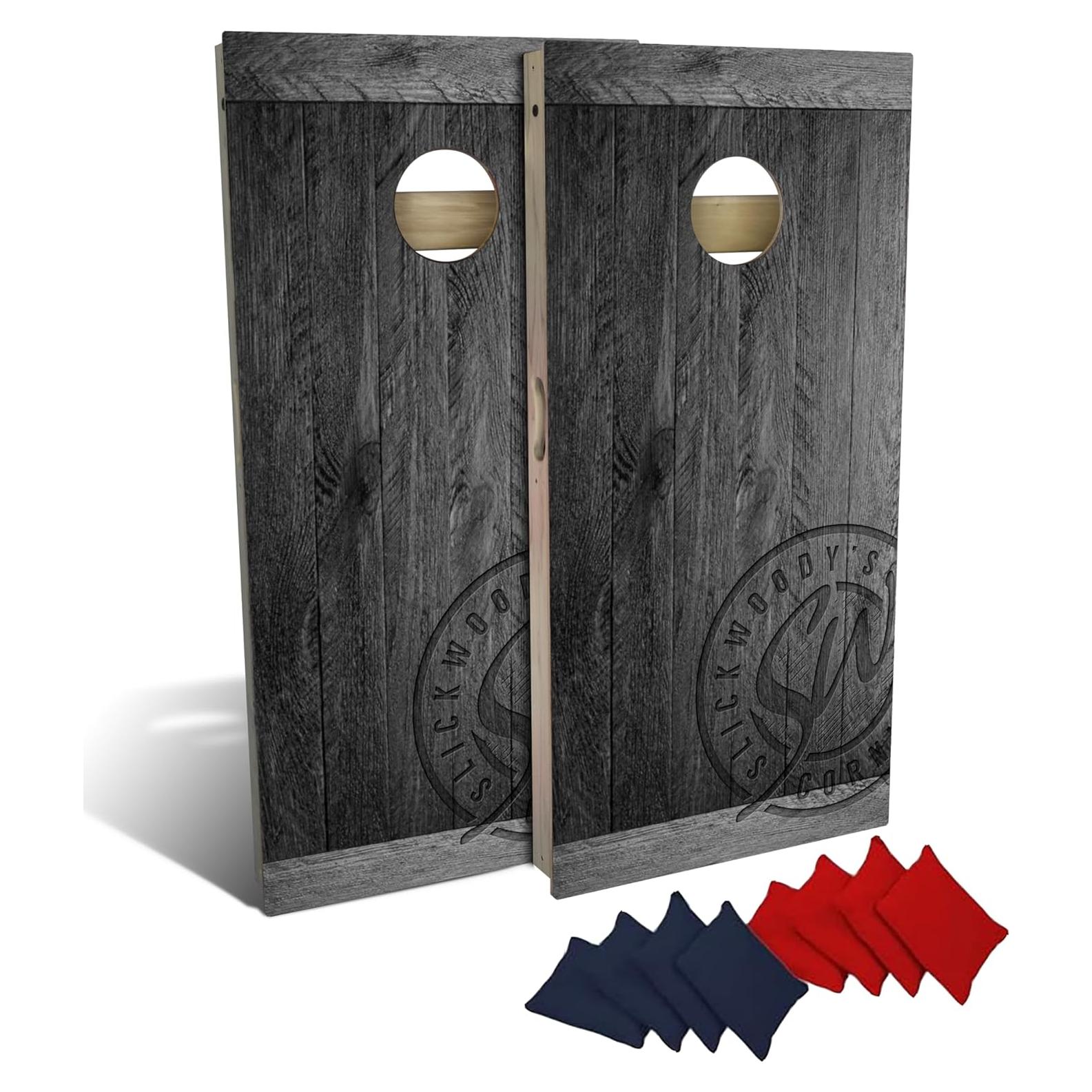 Tableros de Cornhole Slick Woody's 121.92x60.96cm Madera Gris