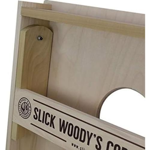 Tableros de Cornhole Slick Woody's 121.92x60.96cm Madera Gris