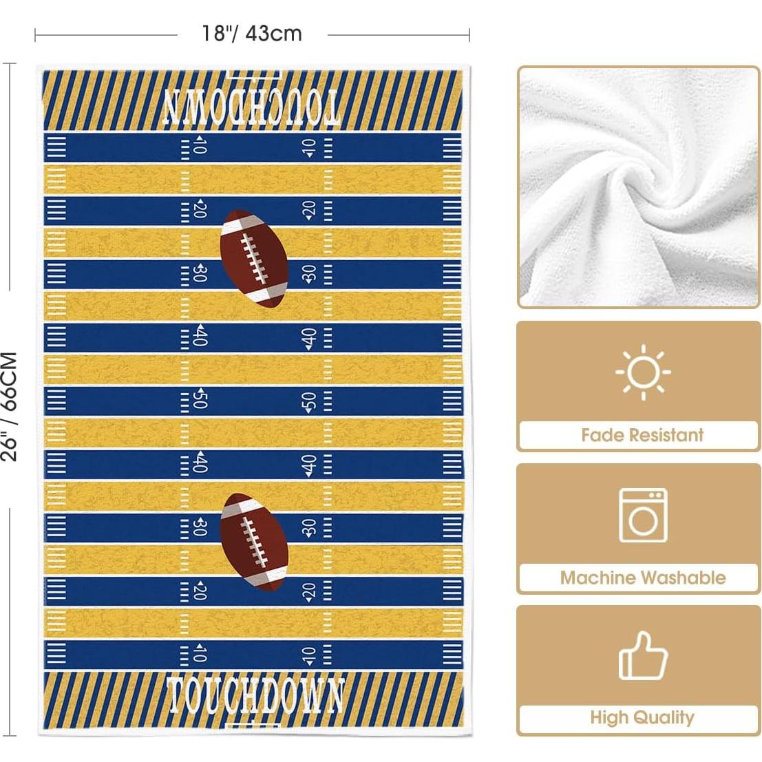 Juego de 2 Toallas de Cocina Artoid Mode Naranja 45.72x66.04 cm