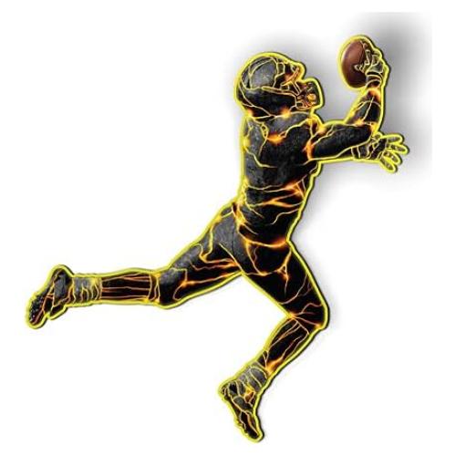 Imán de Fútbol GT Graphics Express 12.7 cm Resistente UV