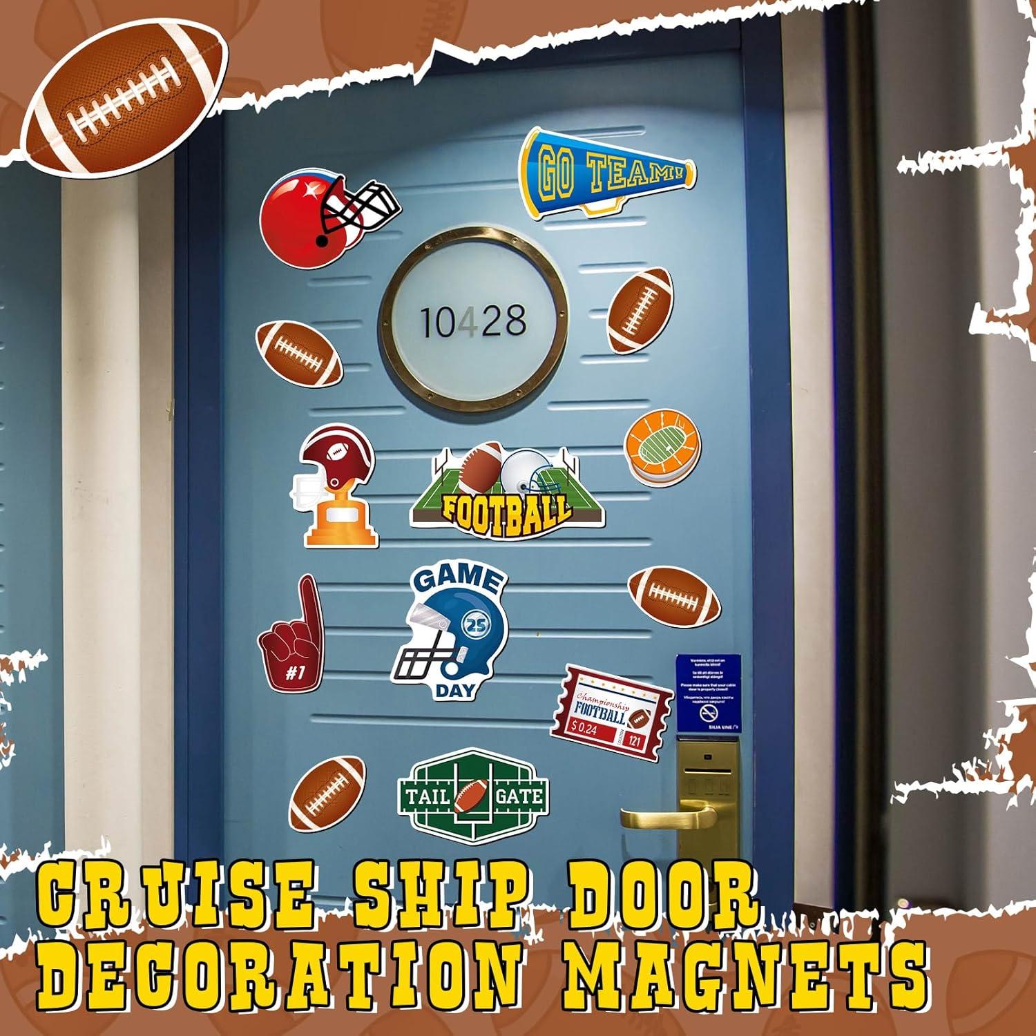 Imanes Decorativos de Fútbol Sumind - 16 Piezas Coloridas