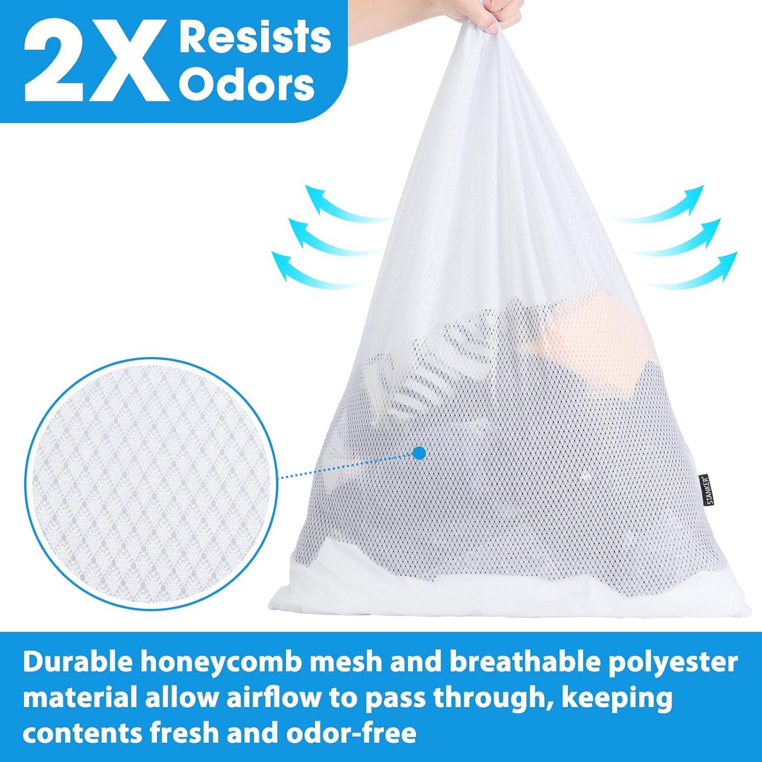 Bolsa de Lavandería de Malla STANKER XL 61x91 cm Resistente