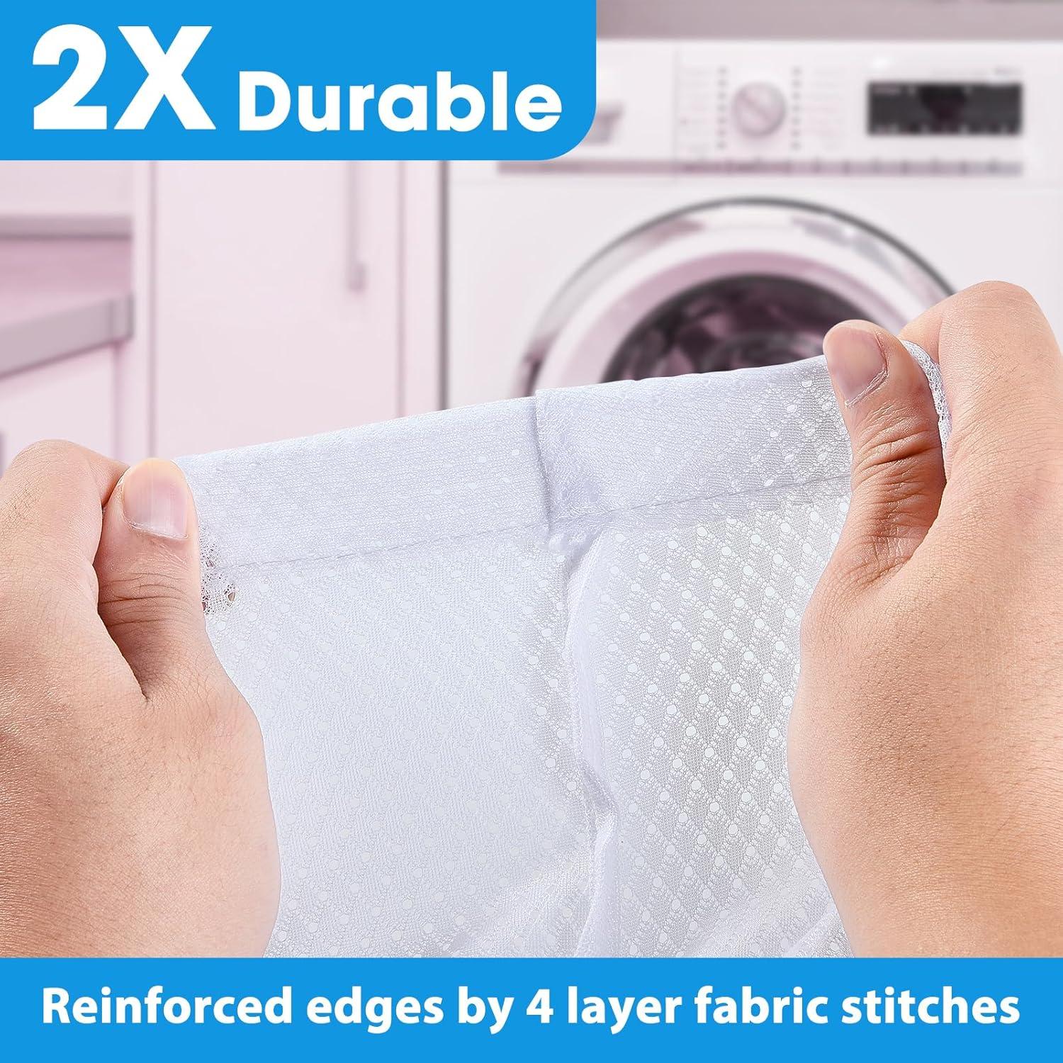 Bolsa de Lavandería de Malla STANKER XL 61x91 cm Resistente