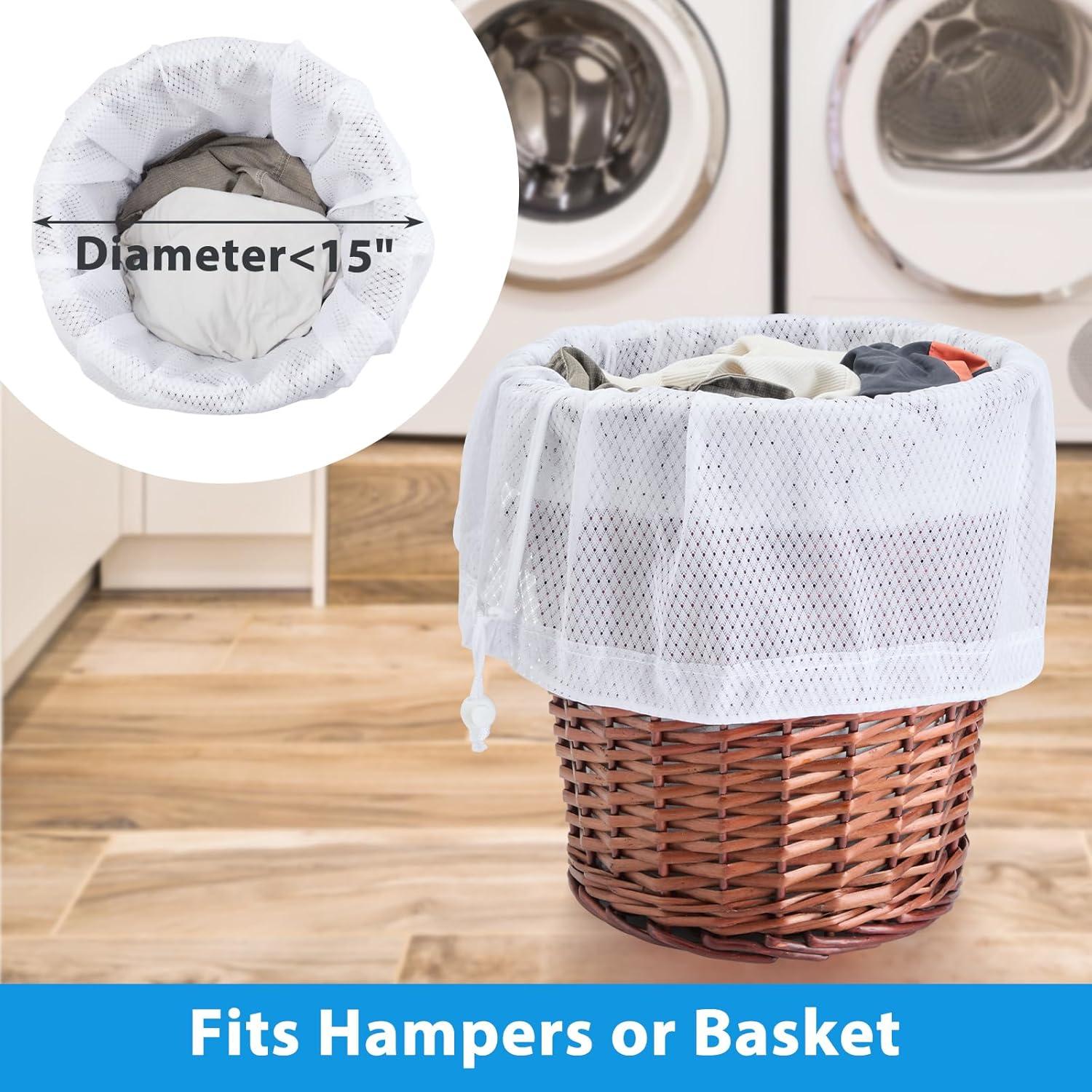 Bolsa de Lavandería de Malla STANKER XL 61x91 cm Resistente