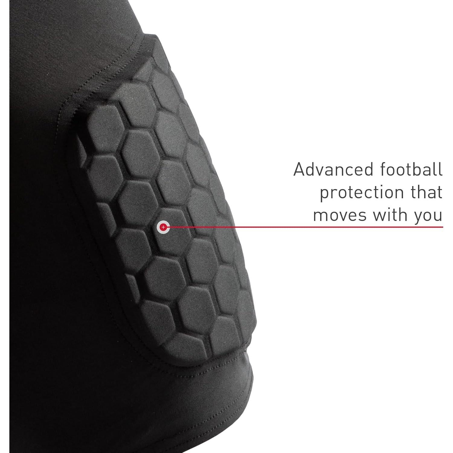 Pantalones Cortos de Compresión McDavid Hombre con Almohadillas HEX