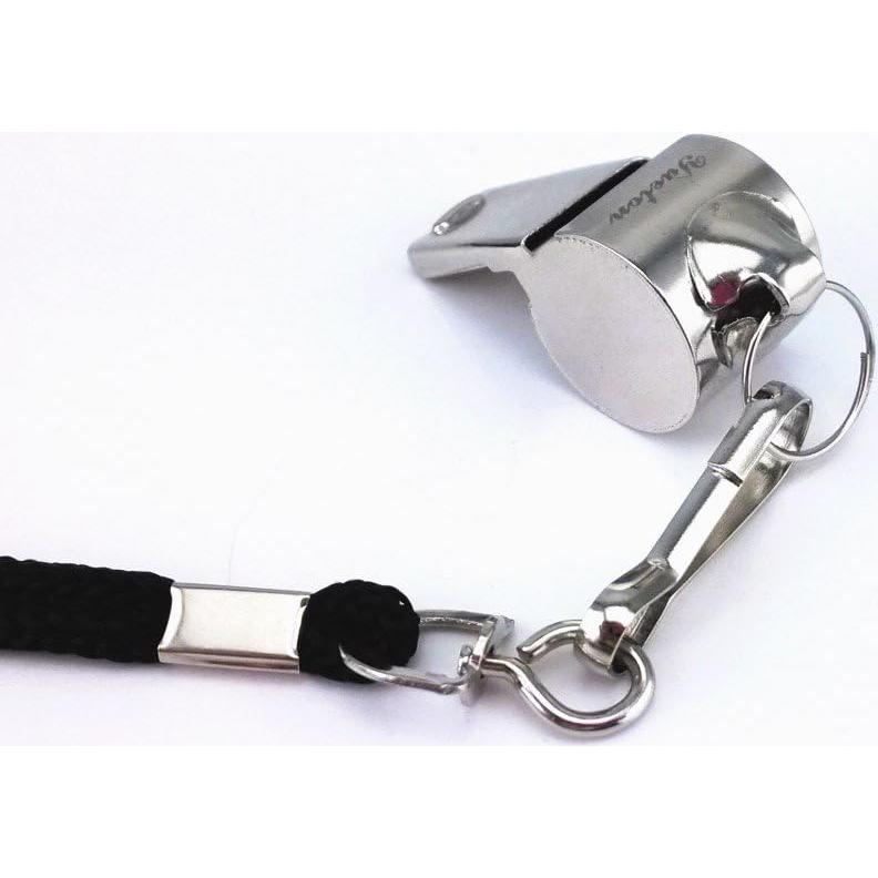 Silbatos de Emergencia Yueton de Acero Inoxidable - Paquete de 6