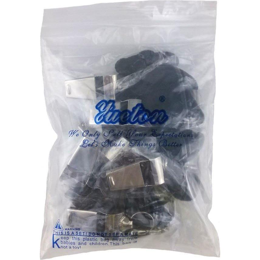 Silbatos de Emergencia Yueton de Acero Inoxidable - Paquete de 6