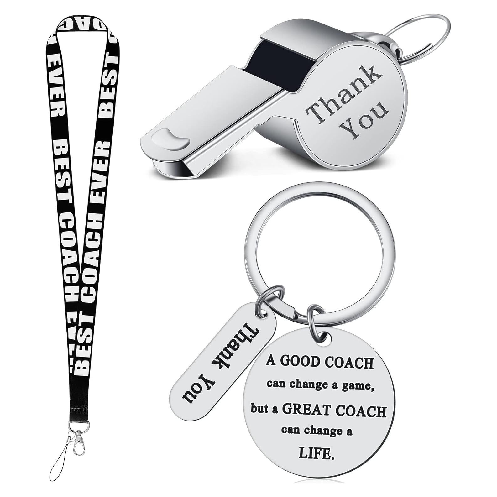 Silbato de Entrenador Otuuz con Cordón y Llavero Regalo