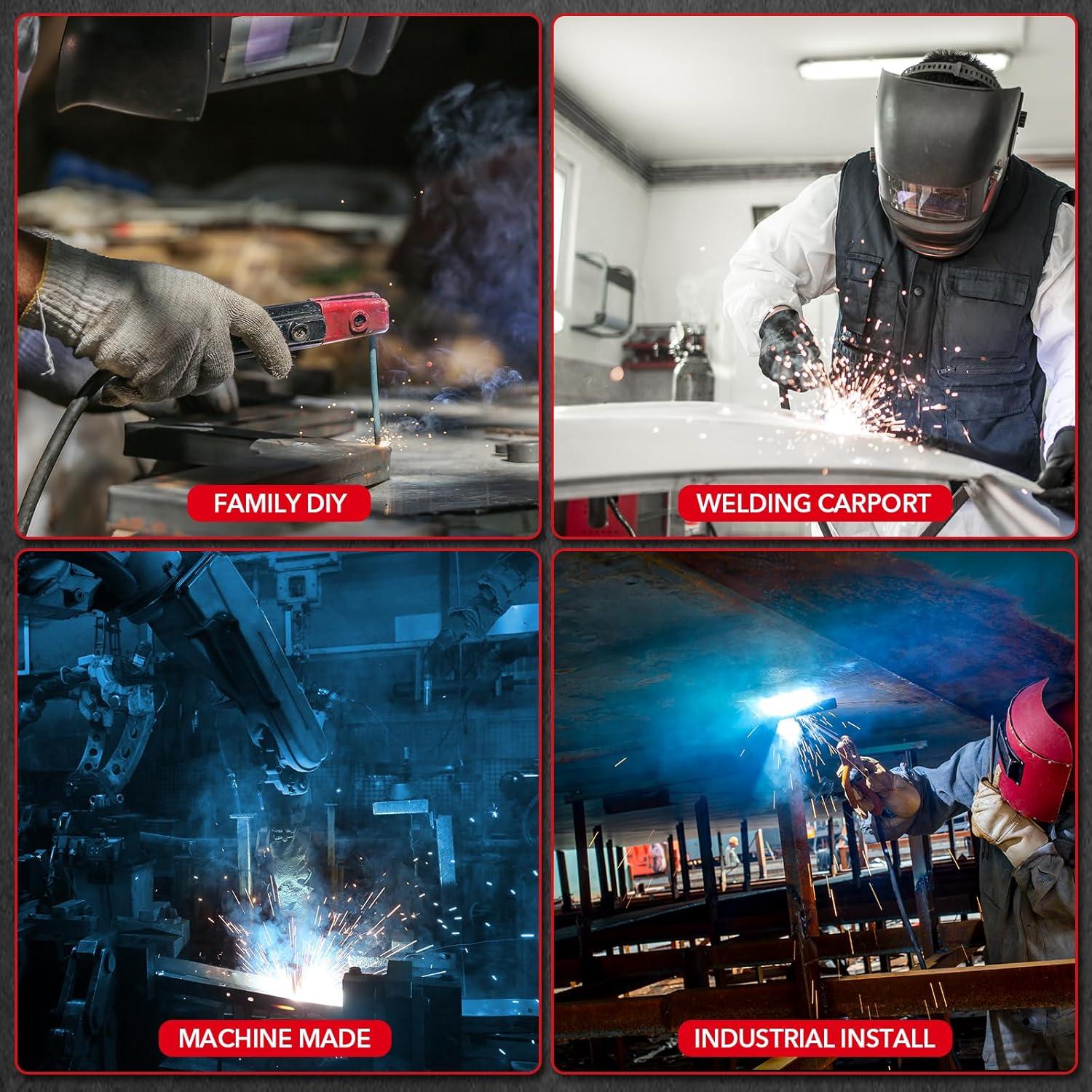 Soldadora Stick YesRight MMA 200A IGBT Portátil con LED