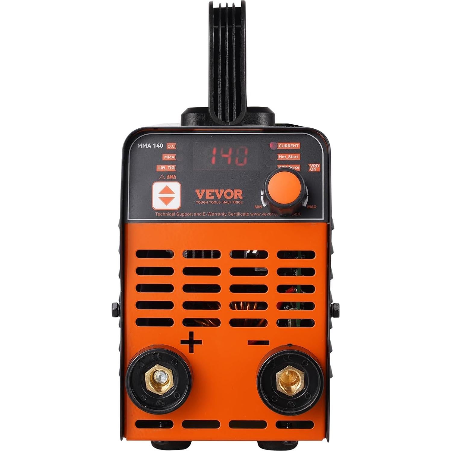 VEVOR Soldador de Varilla 140A Portátil 2 en 1 MMA/TIG