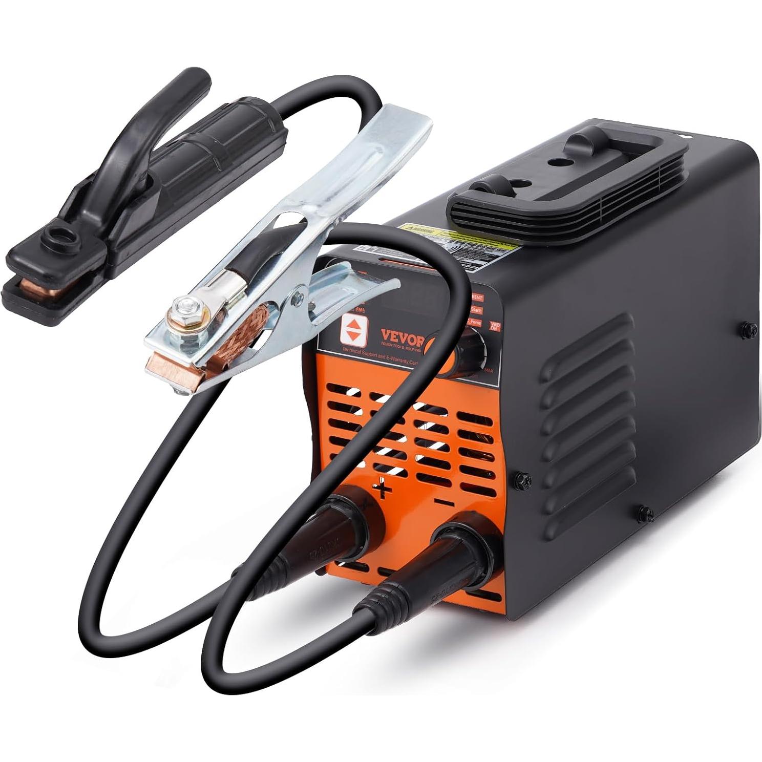 VEVOR Soldador de Varilla 140A Portátil 2 en 1 MMA/TIG