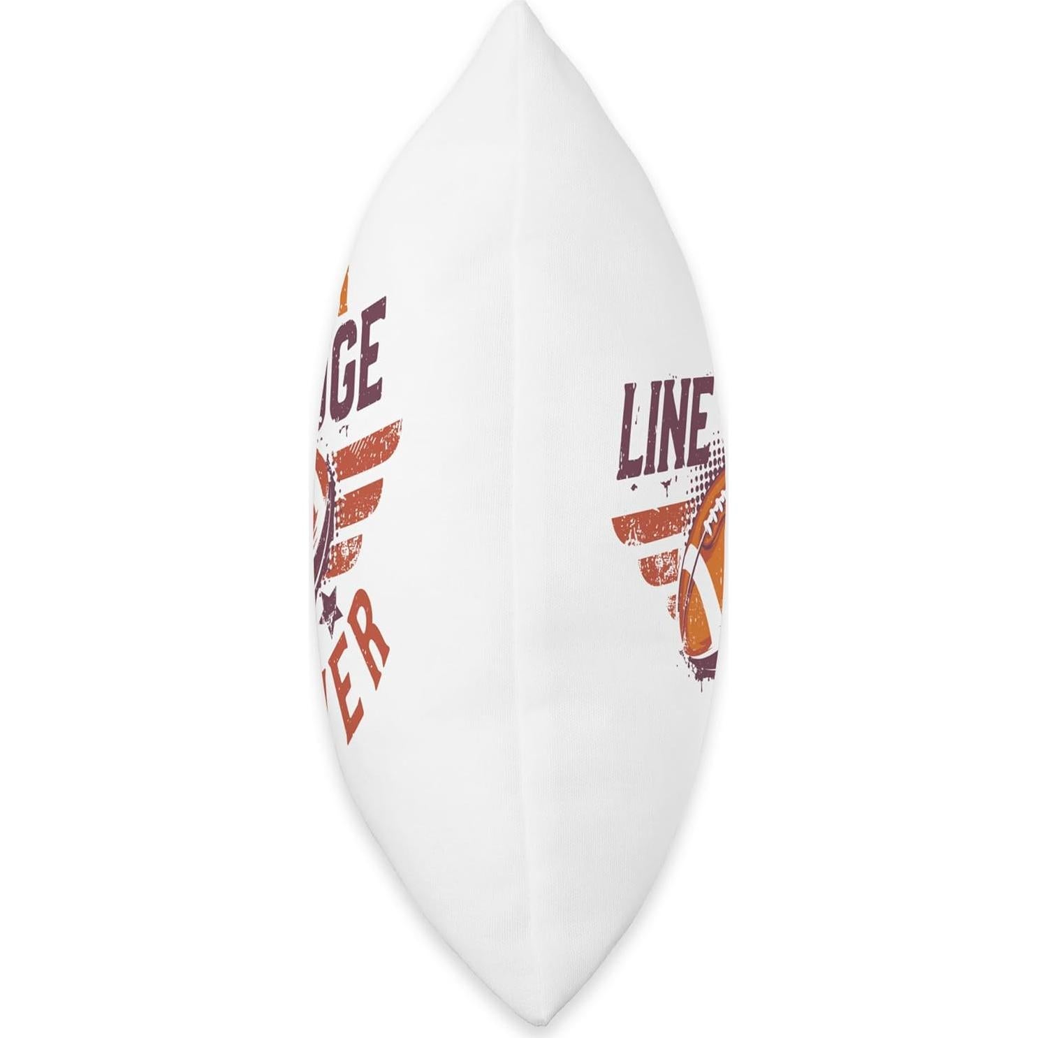 Almohada Juez de Línea de Fútbol Americano 16x16 - Humor Oficial