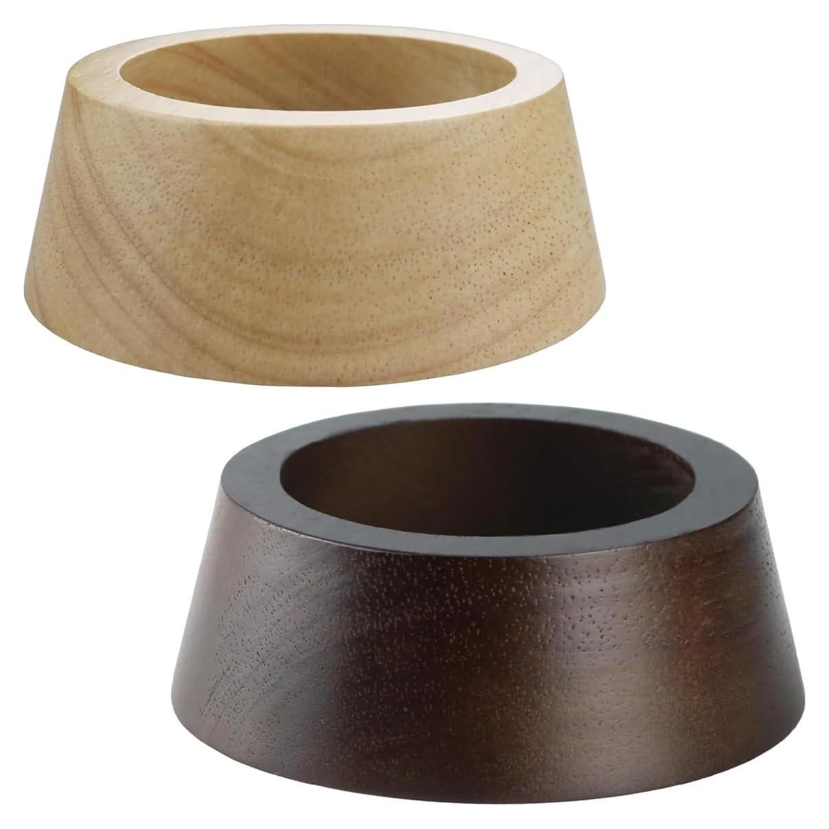 Soporte de Exhibición de Madera HillSpring - 2 Tonos para Balones