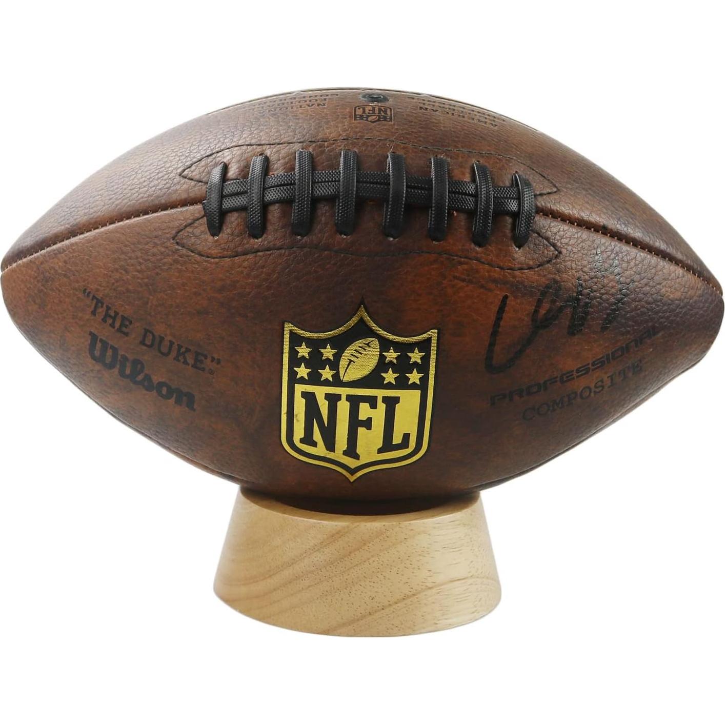 Soporte de Exhibición de Madera HillSpring - 2 Tonos para Balones