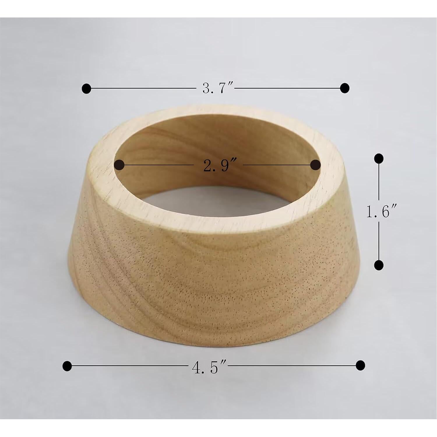 Soporte de Exhibición de Madera HillSpring - 2 Tonos para Balones
